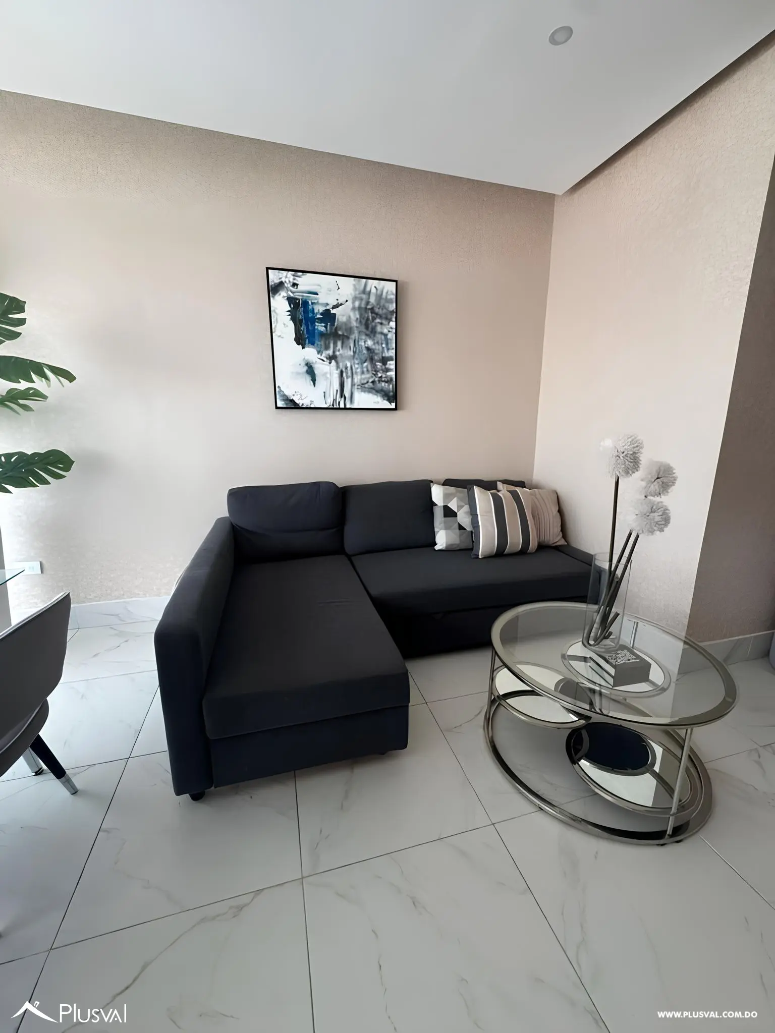 Alquiler apartamento amueblado 2 habitaciones en Ens. Piantini 491536