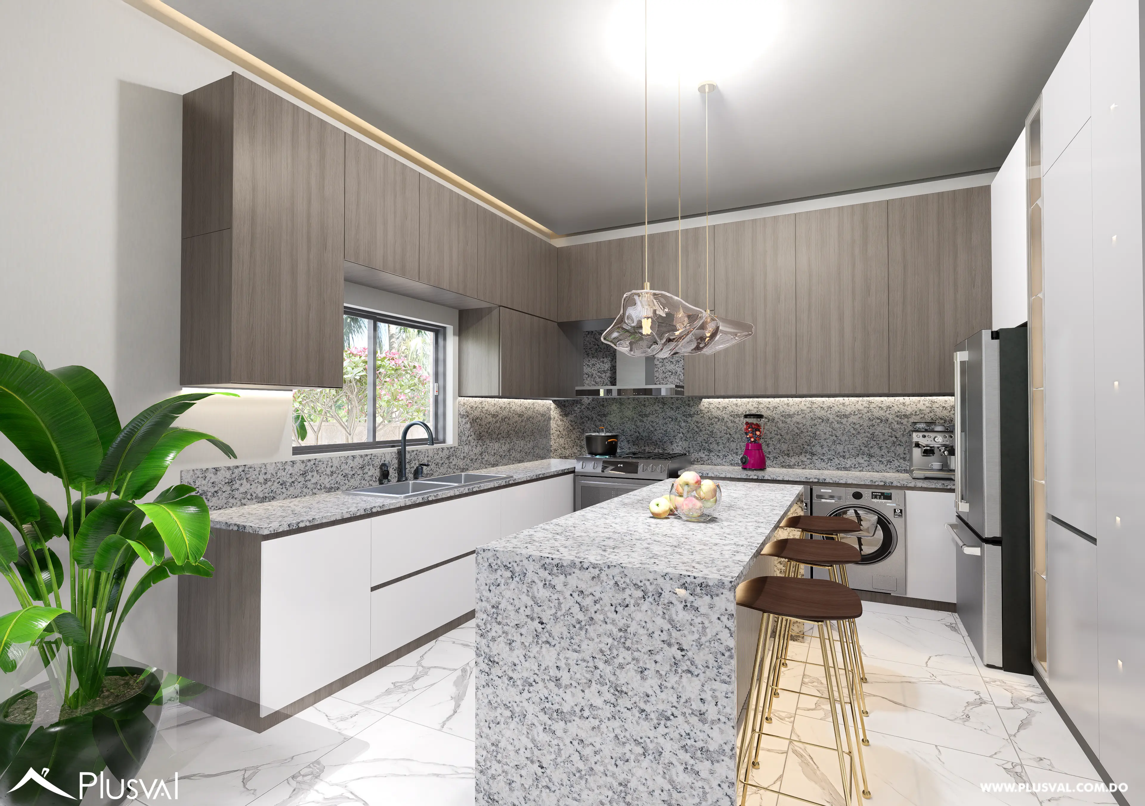 Townhouses de 3 habitaciones en venta en Bávaro – Punta Cana 463432