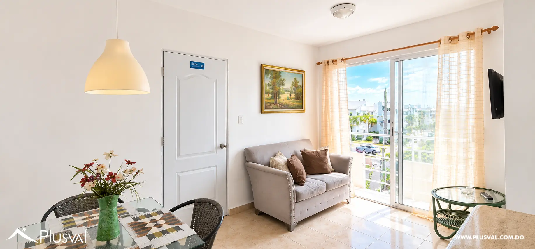 APARTAMENTO EN RENTA DE 2 HABITACIONES EN BÁVARO PUNTA CANA 528338