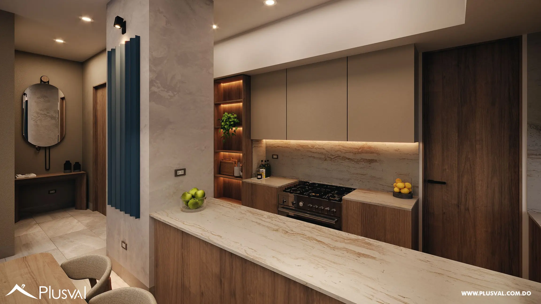 Apartamento en venta de 2 habitaciones en Naco  en construccion 484218