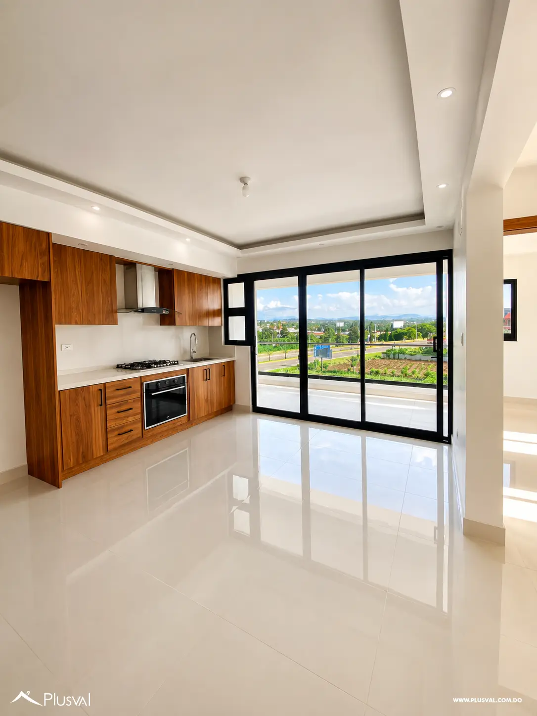 Apartamento en 4to nivel con ascensor, ubicado en una moderna torre próxima al Aeropuerto Internacional del Cibao, ideal para vivir o invertir. 523199