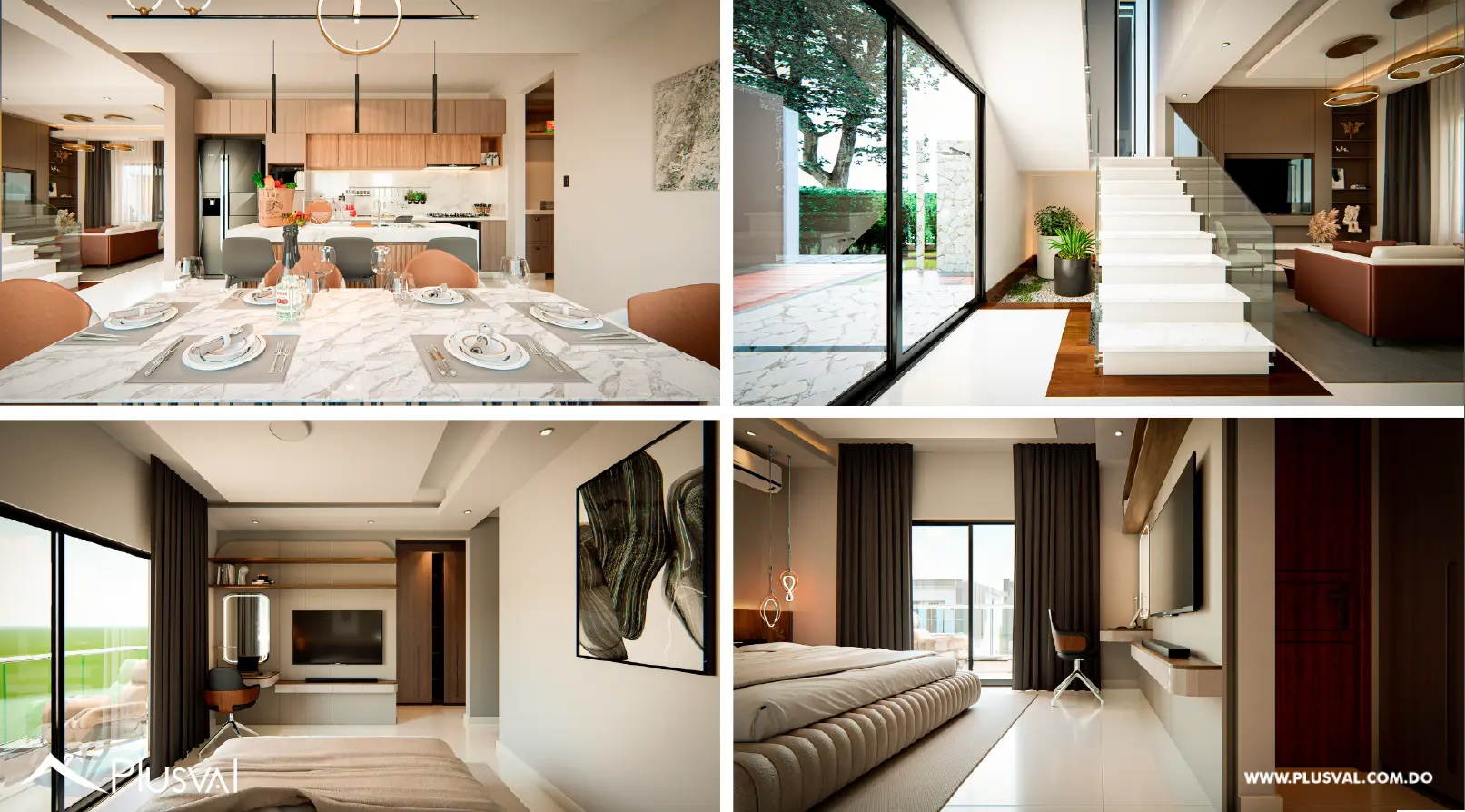 Confort y Elegancia | Casa de 2 Niveles de 3 Habitaciones. M2 Las Cayas at Vista Cana 508327