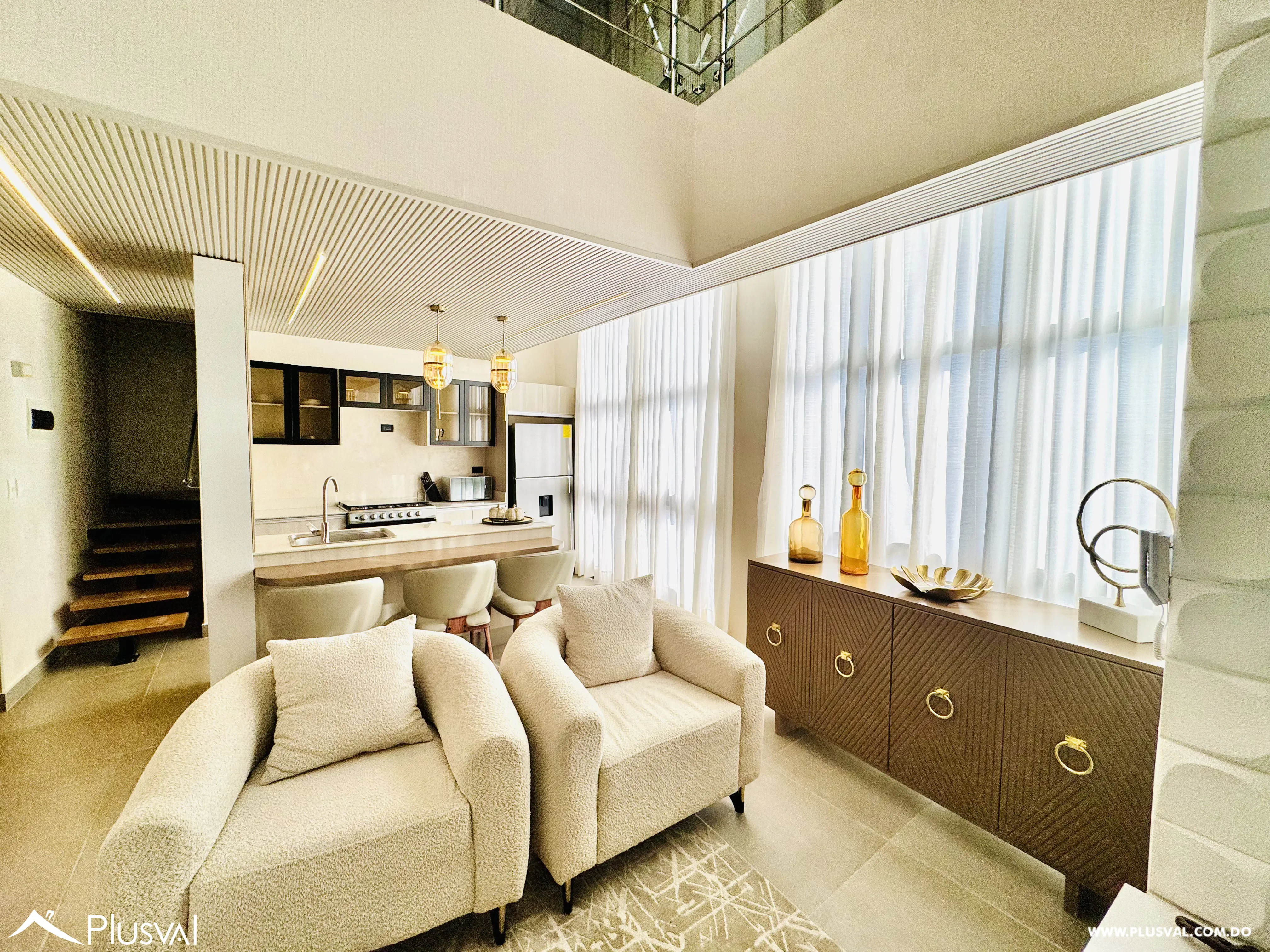 Apartamento amueblado tipo loft en Naco 454950