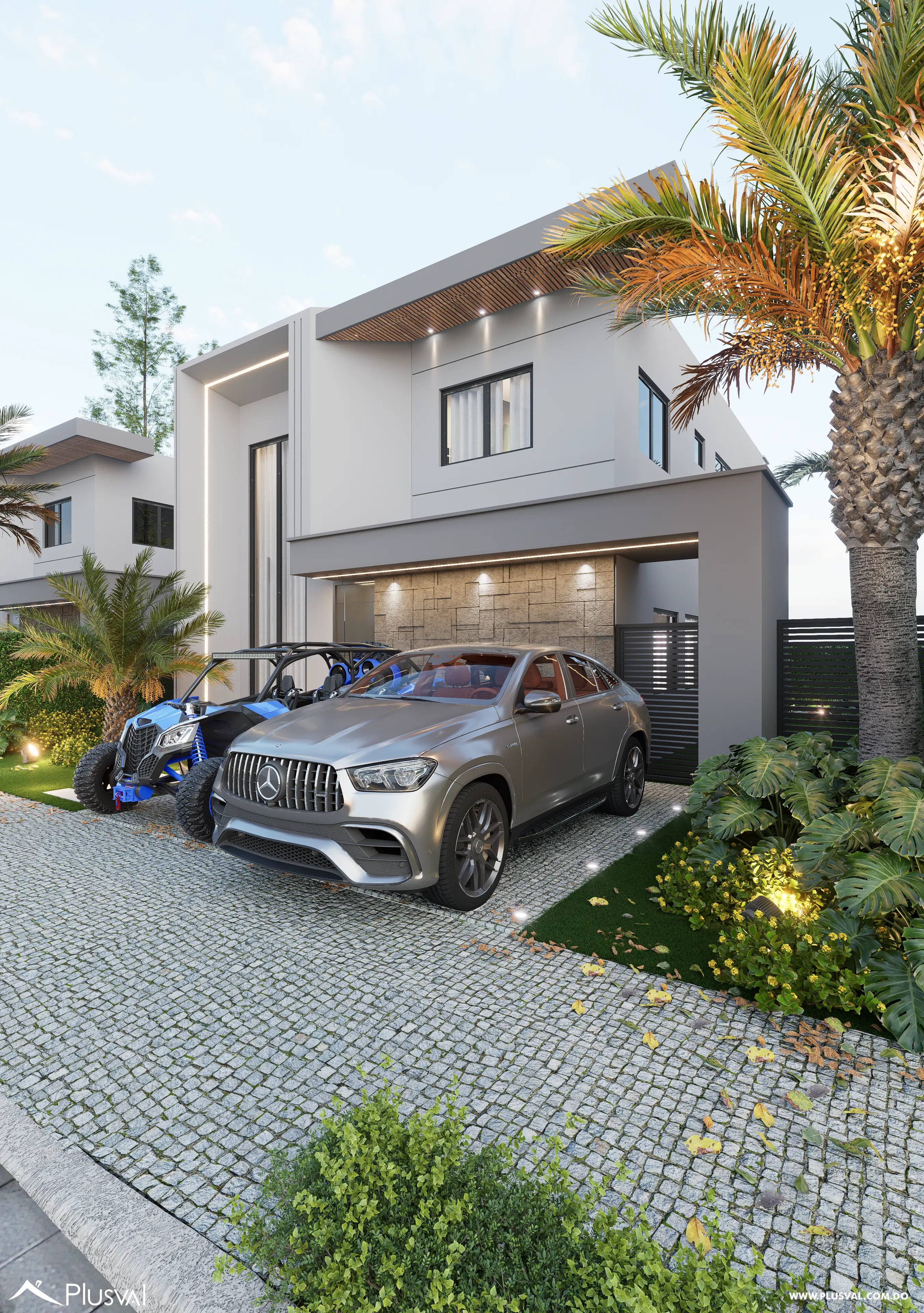 Residencia de 3 habitaciones con piscina y terraza privada en Punta Cana 462311