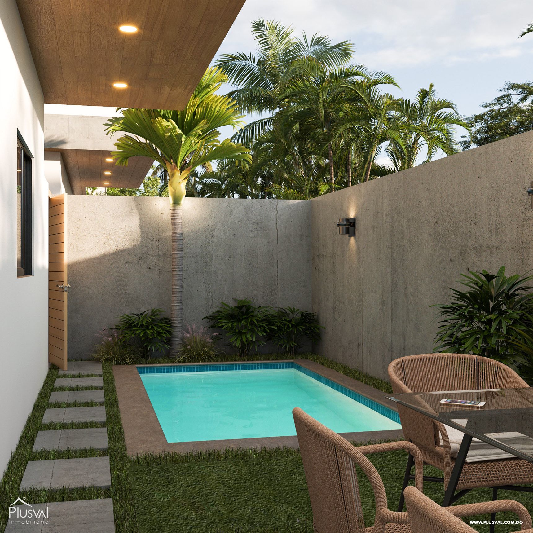 Exclusivas villas de 2 habitaciones en Punta Cana 386290