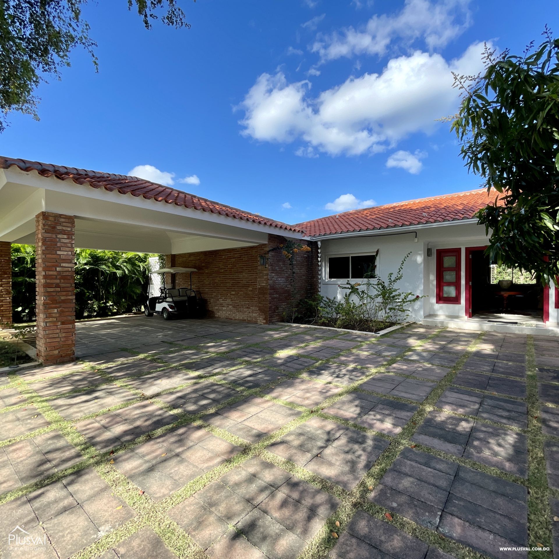Villa Amueblada de un Sólo Nivel, Metro Country Club, Juan Dolio 206703