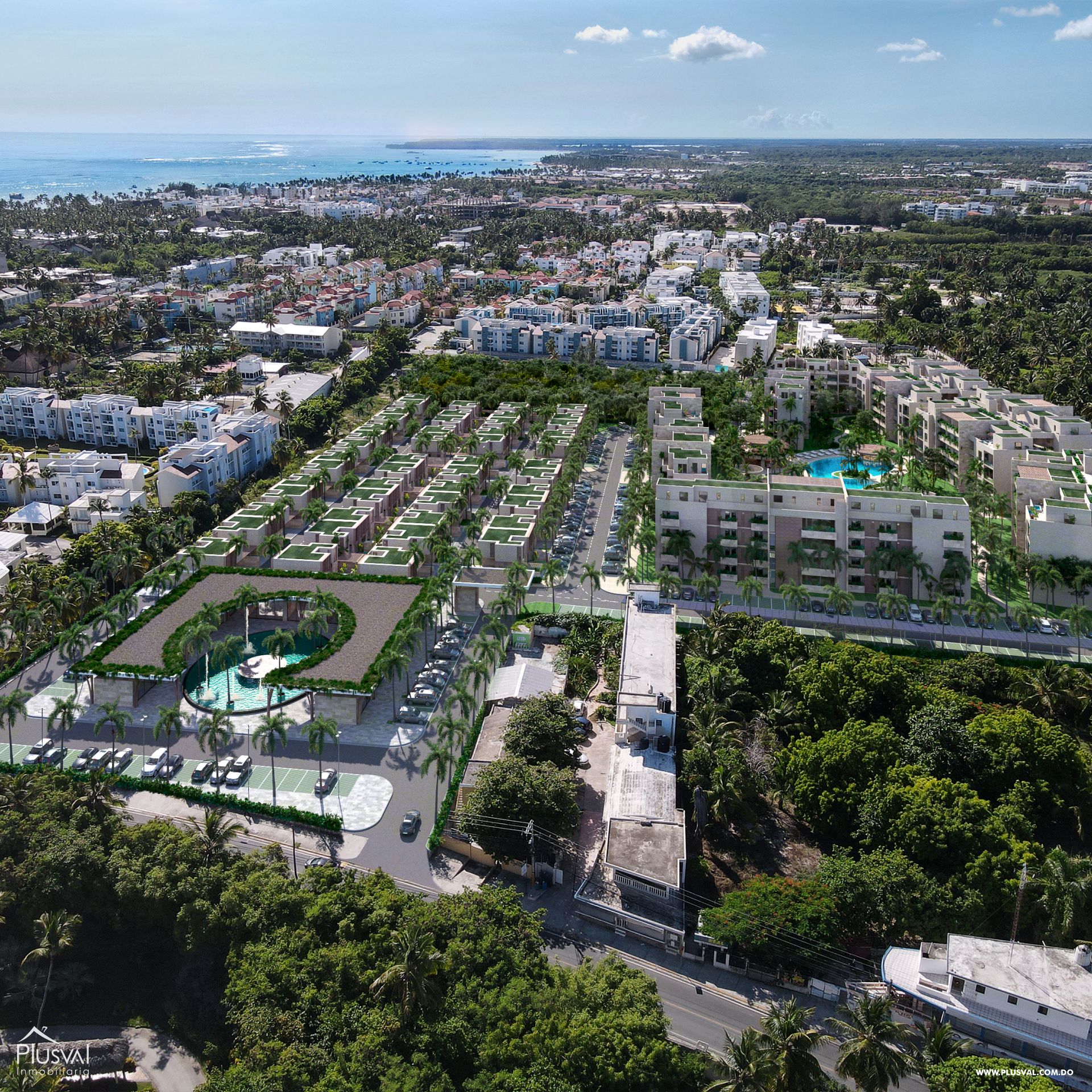 TownHouses y Apartamentos en El Cortecito, Bávaro 238787