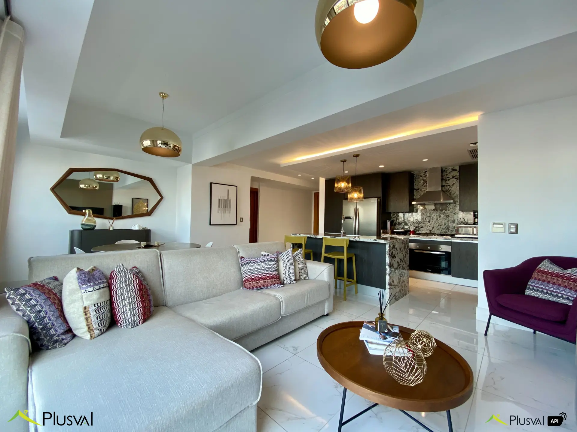 Apartamento Amueblado de 1 Habitación en Alquiler en Piantini 497164