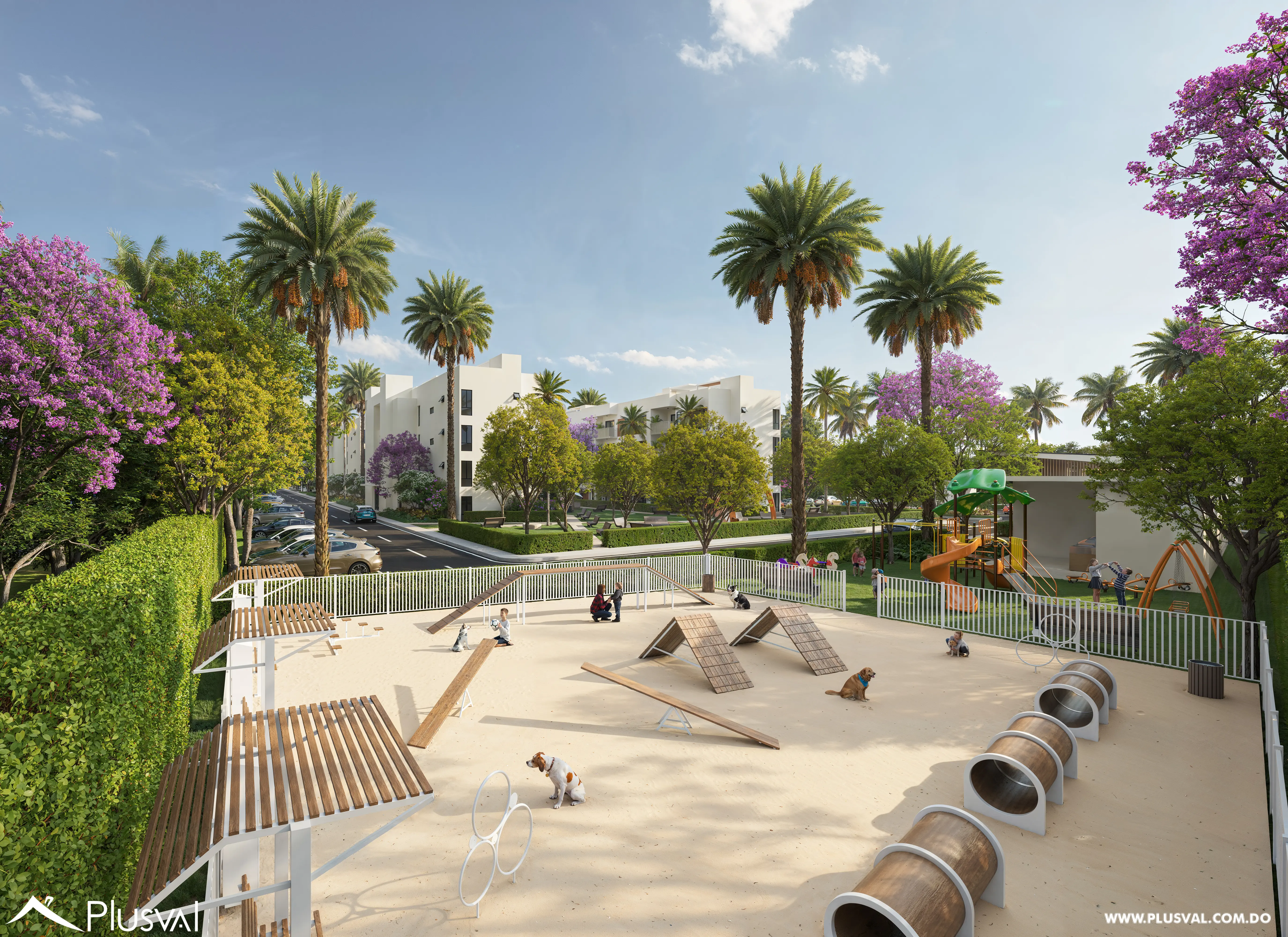 Apartamentos de 2 habitaciones con piscina en Punta Cana 493539