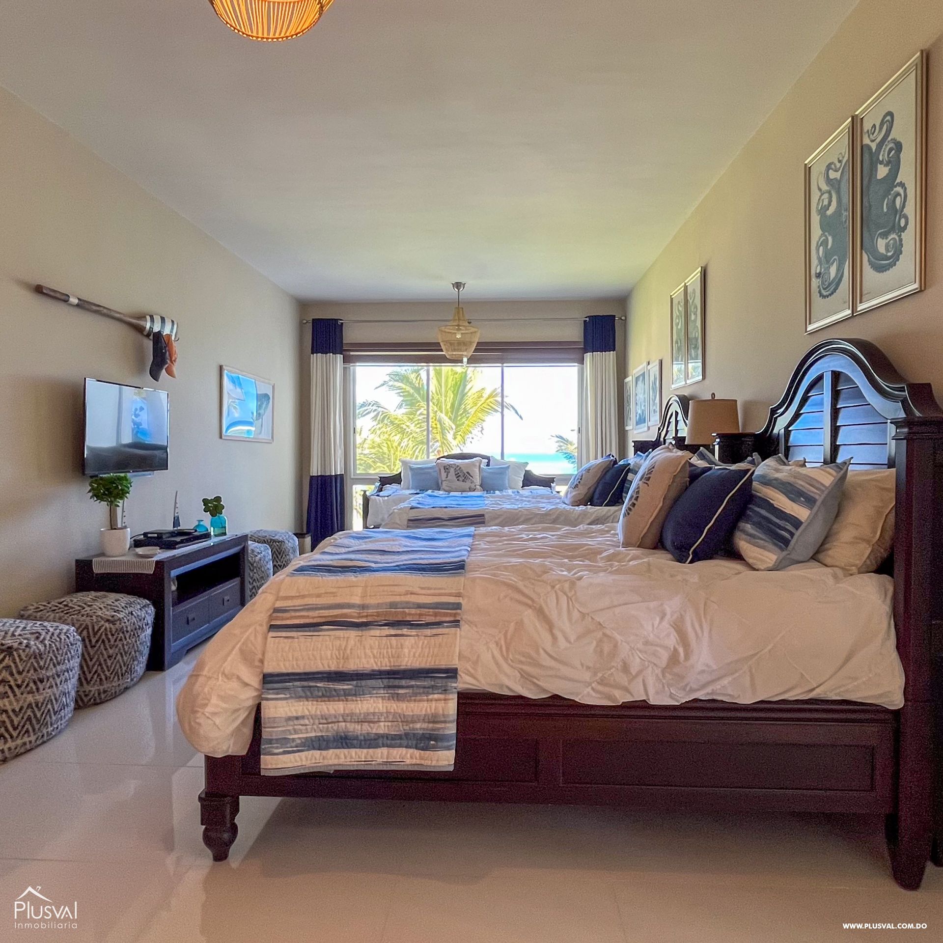 Apartamento Cabarete,  amueblado, 1era. linea de playa. 430584