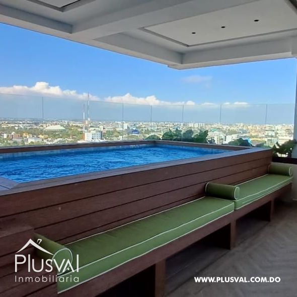 Vive en las alturas del lujo en Naco! Apartamento con vista espectacular y exclusivas amenidades. 388205