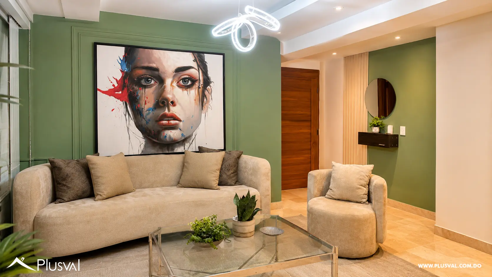 Apartamento en alquiler amueblado en el sector de bella vista D.N 517910