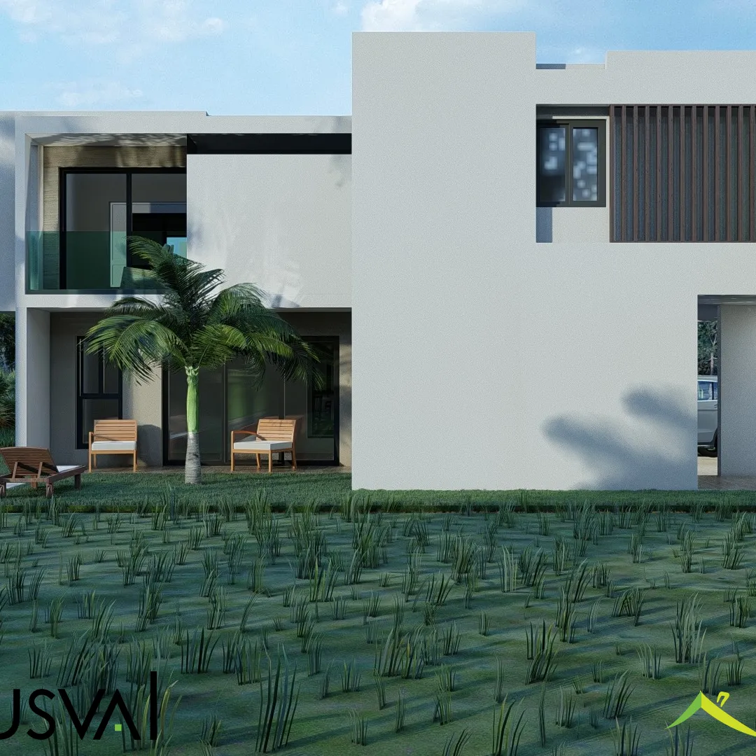 Proyecto de villas de dos niveles en  Bávaro Punta Cana 393190