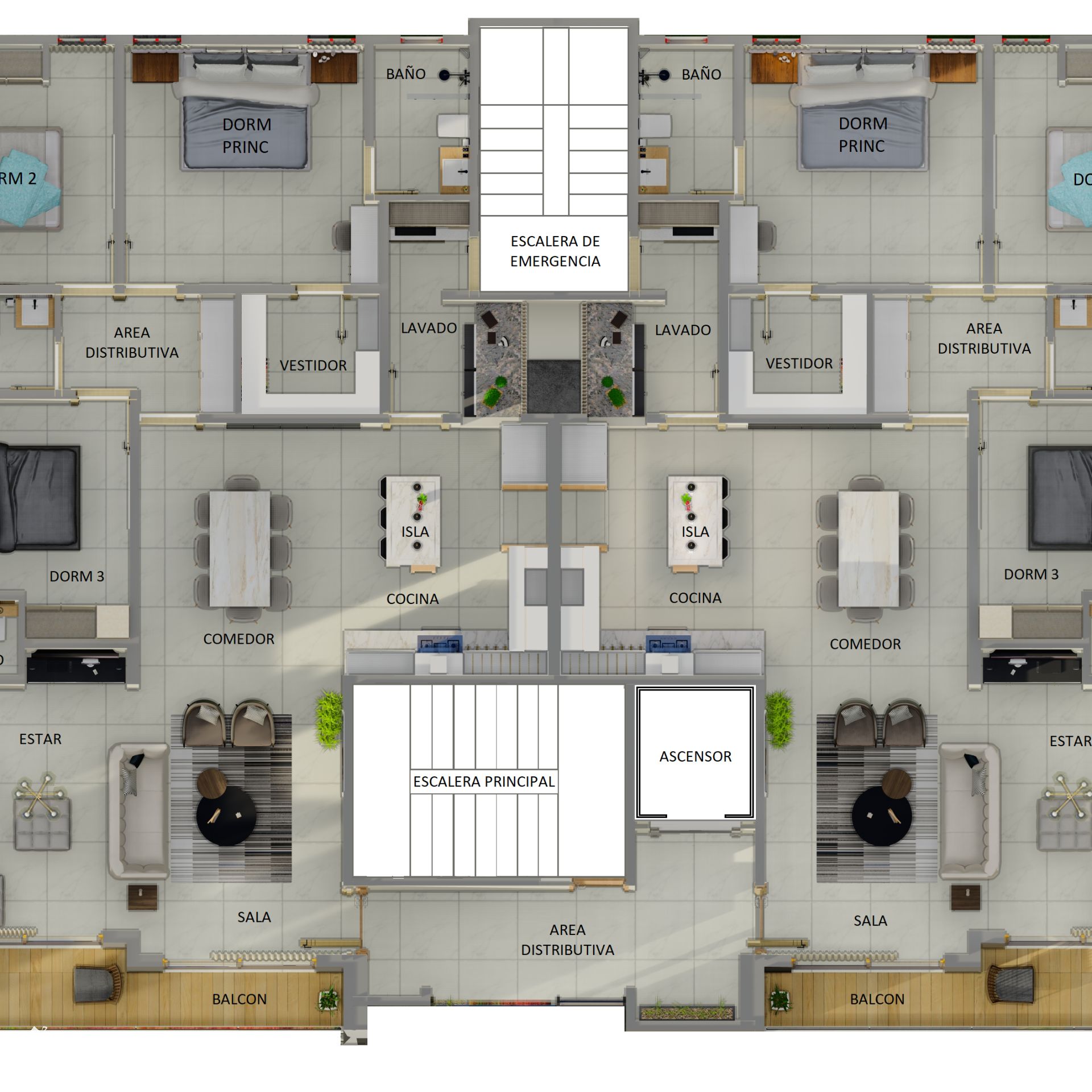 Amplio apartamento en venta en plano en la Urbanización Thomen 418634