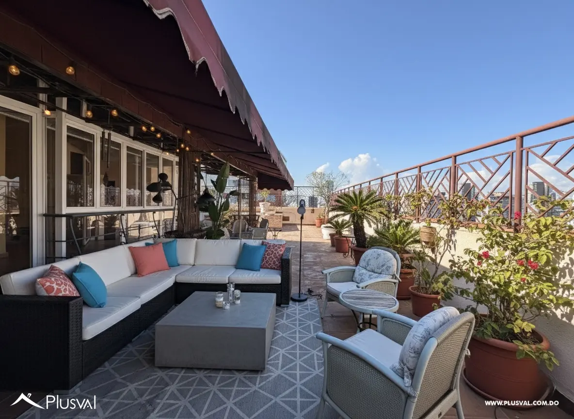 Apartamento penthouse de 3 niveles en La Esperilla en venta 490052