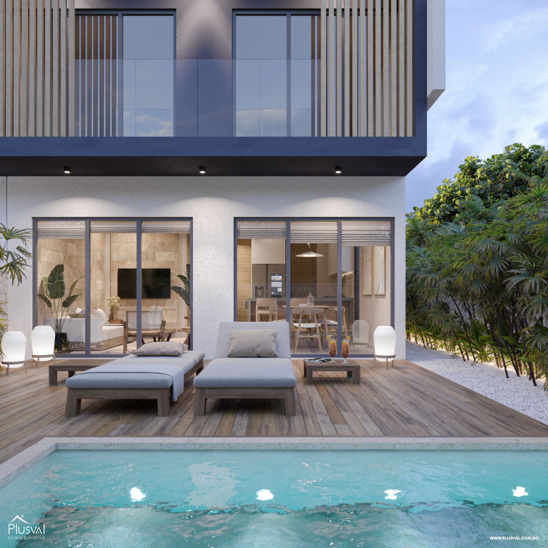 Apartamento tipo pent-house  modernos Bávaro 212345