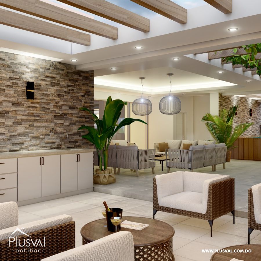 Lujoso proyecto de apartamentos de edificio tipo torre en Alma Rosa II. 1,2 y 3 habitaciones. 380892