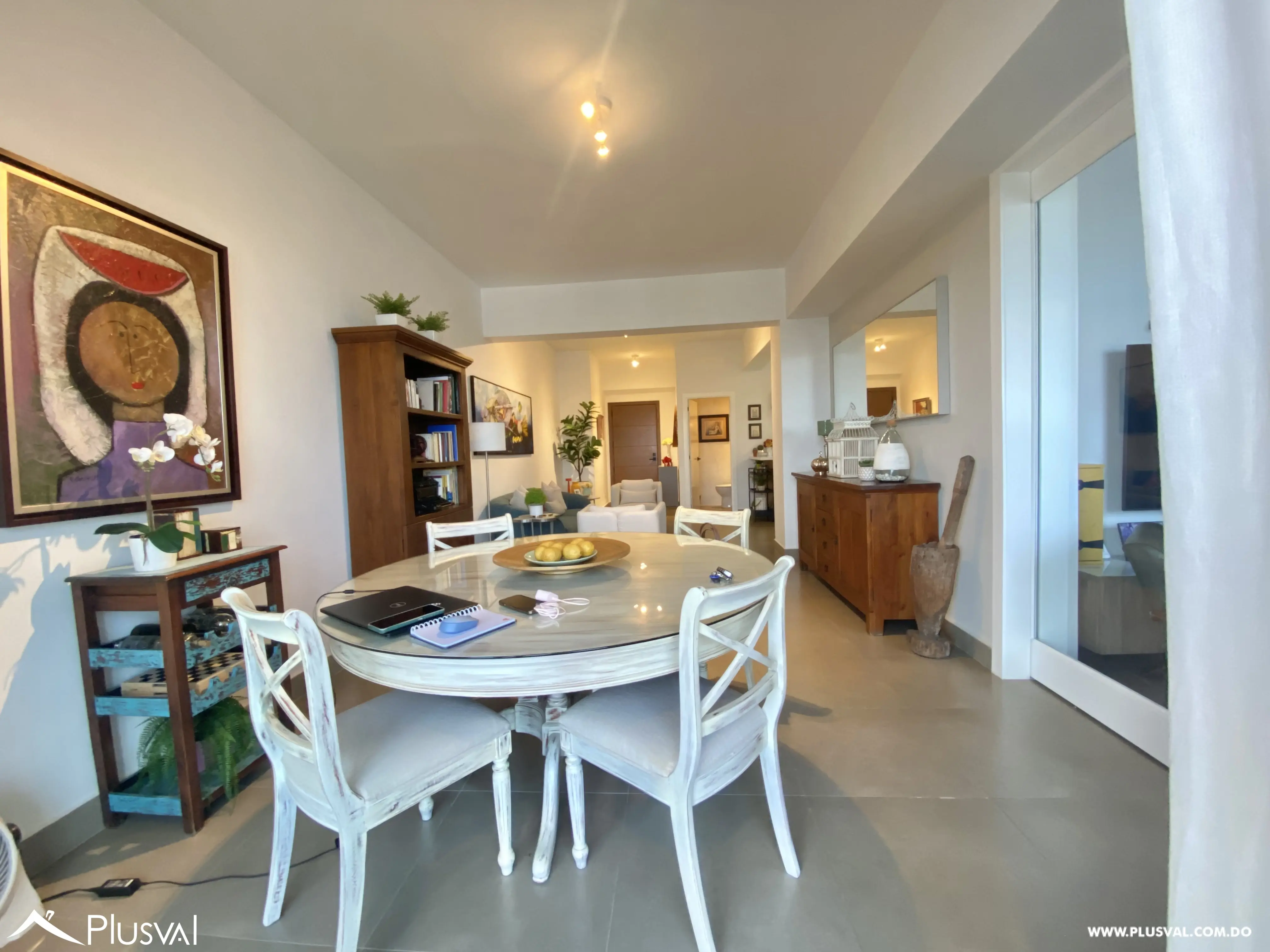 Apartamento en alquiler con estilo moderno y excelente ubicación en bella vista. 466442