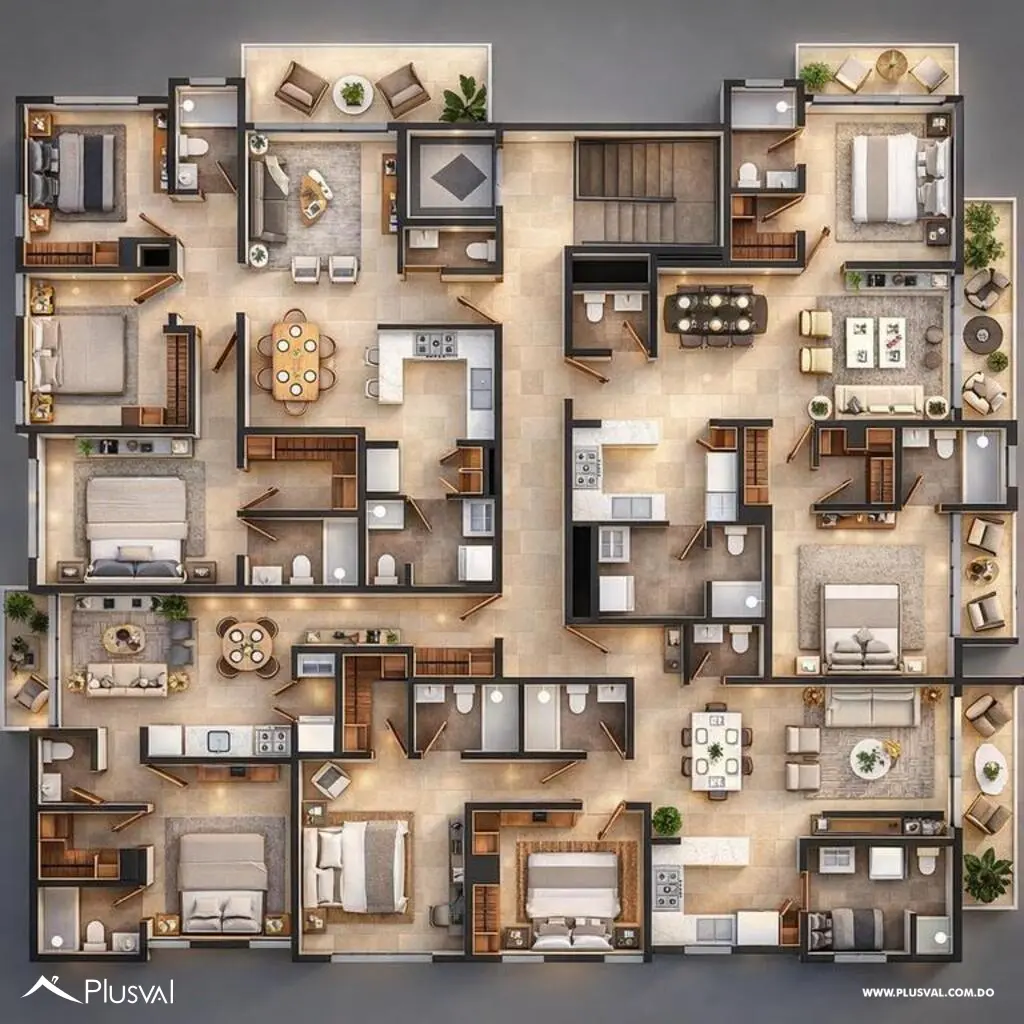 Apartamento en venta en Urbanizacion Tropical de 1 habitación 486977