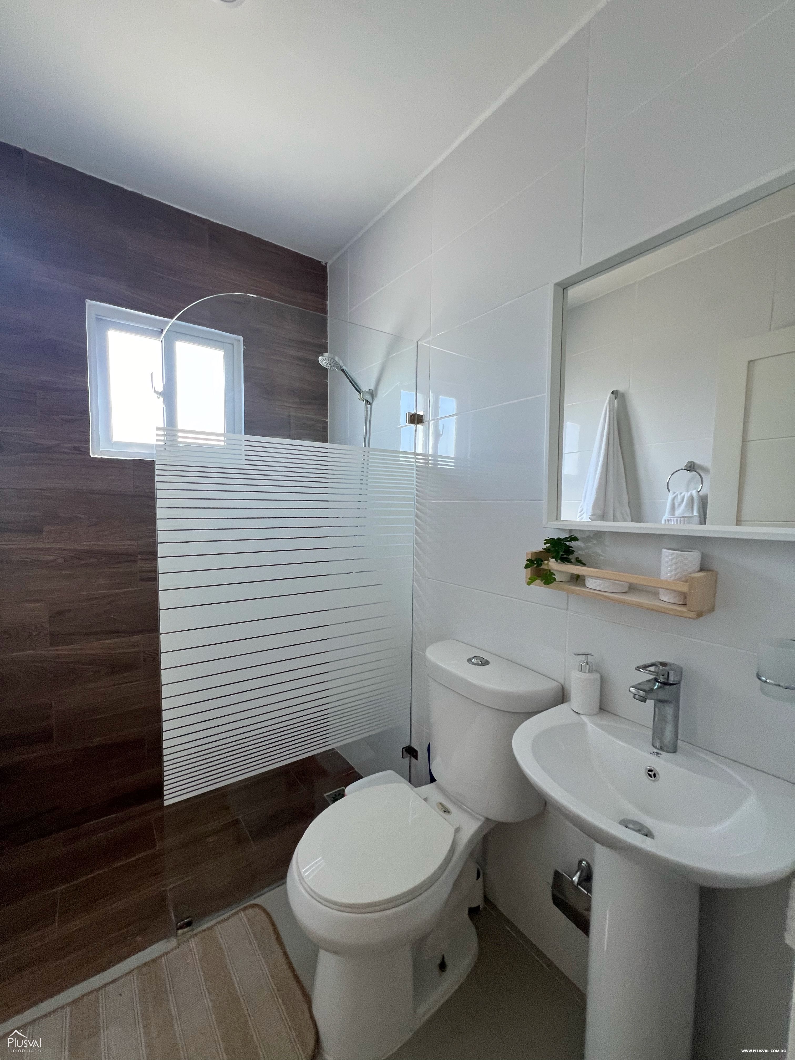 Apartamento amueblado de 2 habitaciones en alquiler en Bávaro 390849