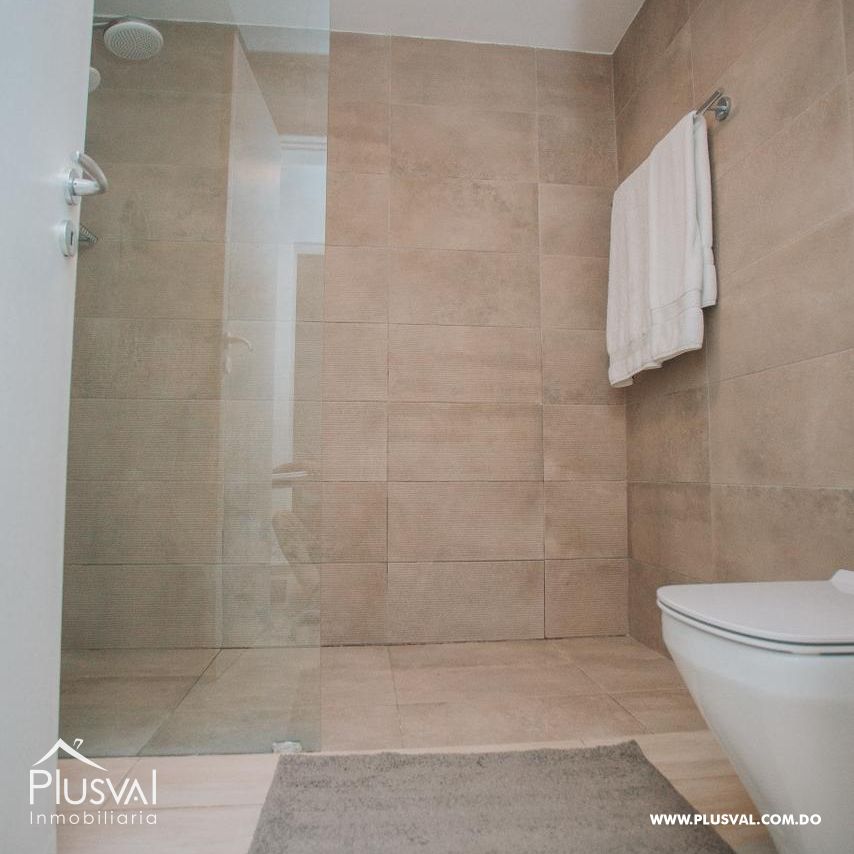 Apartamento en venta en una residencia nueva y segura, cercana a comercios y ubicada en el centro de Bávaro, a 4 minutos de la playa. 488266