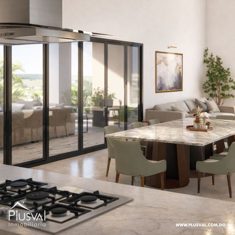 Elegante casa de dos niveles en Venta en Punta Cana Village West 481768