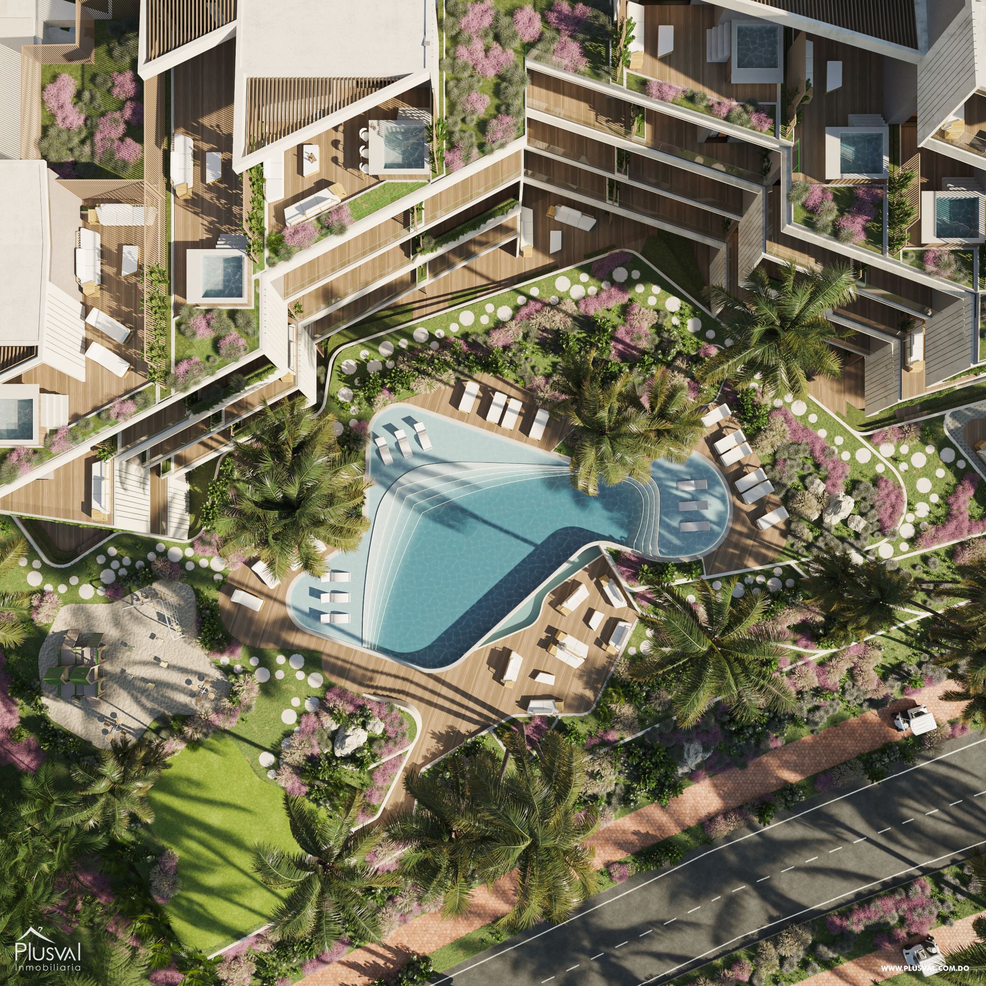 Proyecto de apartamentos de lujo en venta frente al campo de golf Las Iguanas 412296