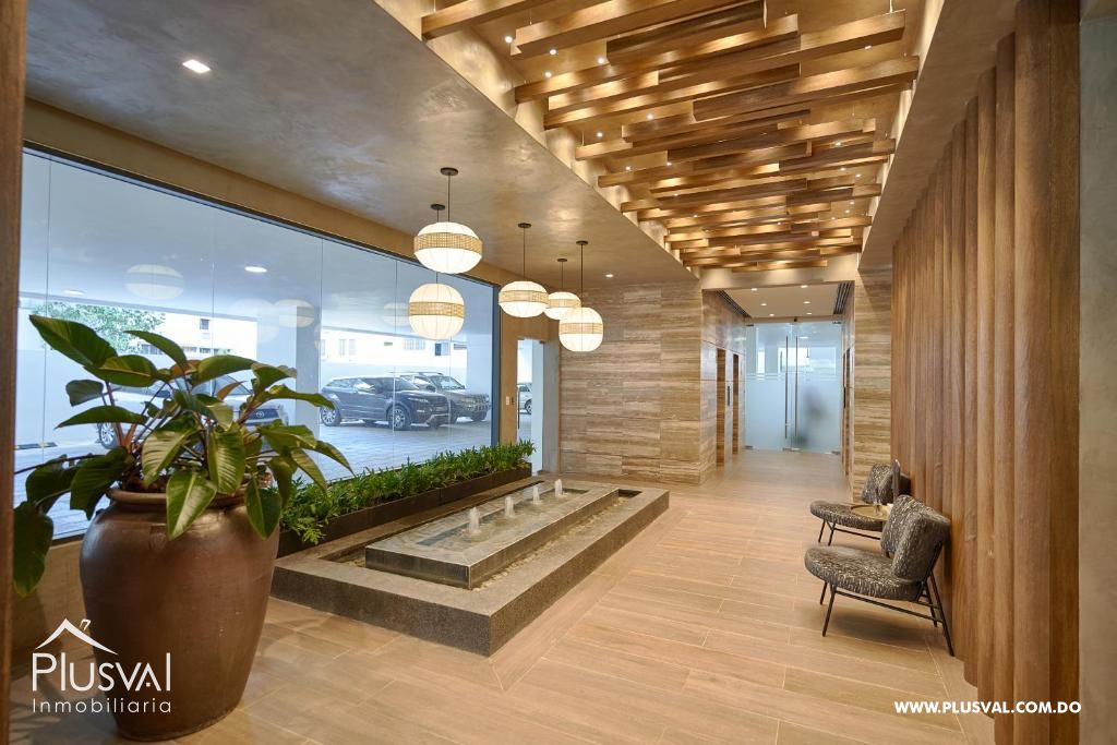 Apartamento de 1 habitación en alquiler + estudio amueblado en Piantini 289481