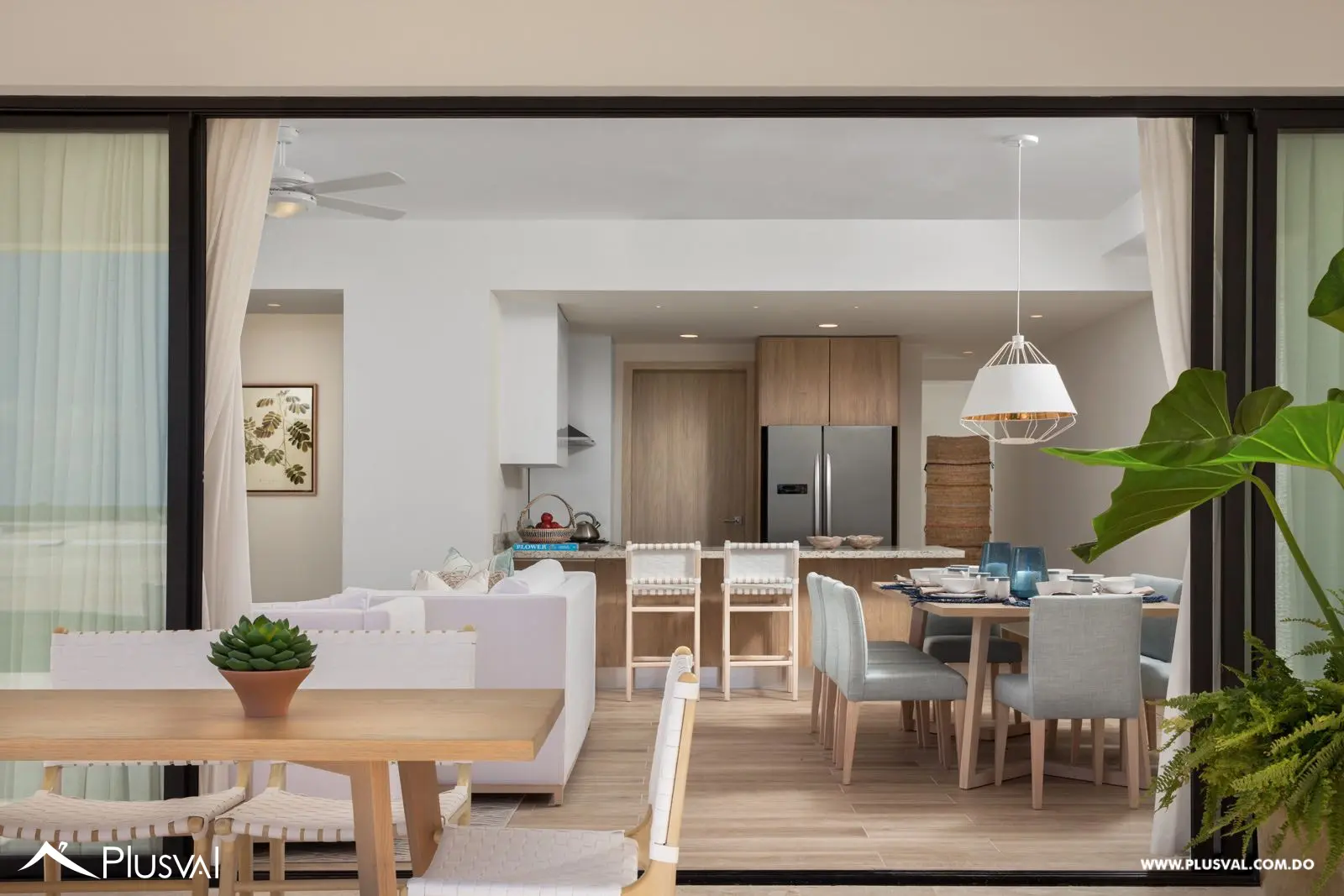 Proyecto de apartamentos de 3 habitaciones en Punta Cana 465899