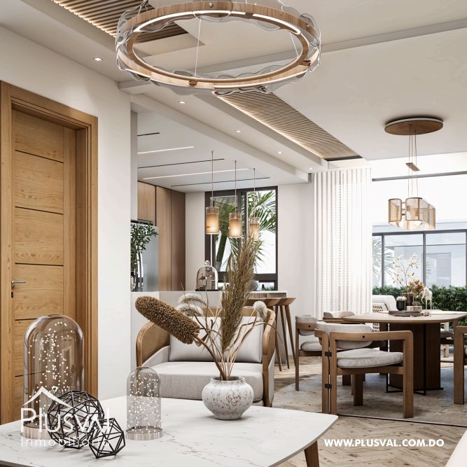 Villas modernas con terraza privada en Bavaro, Punta Cana 442129