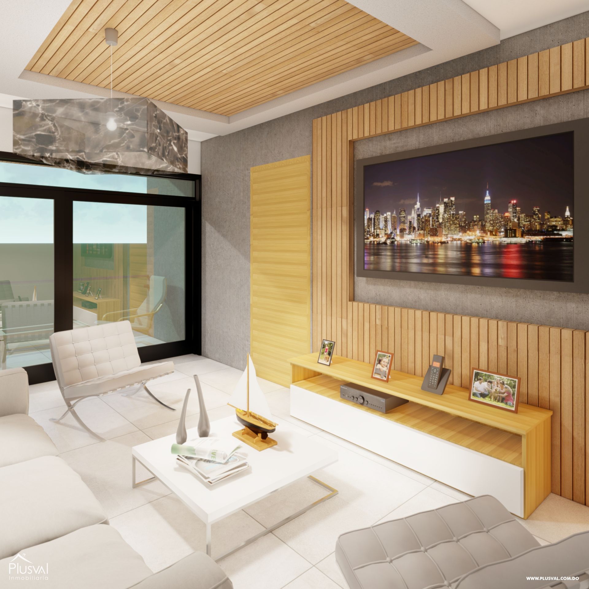 Proyecto de apartamento de una torre en la Av. Hispanoamérica, Santiago 349950