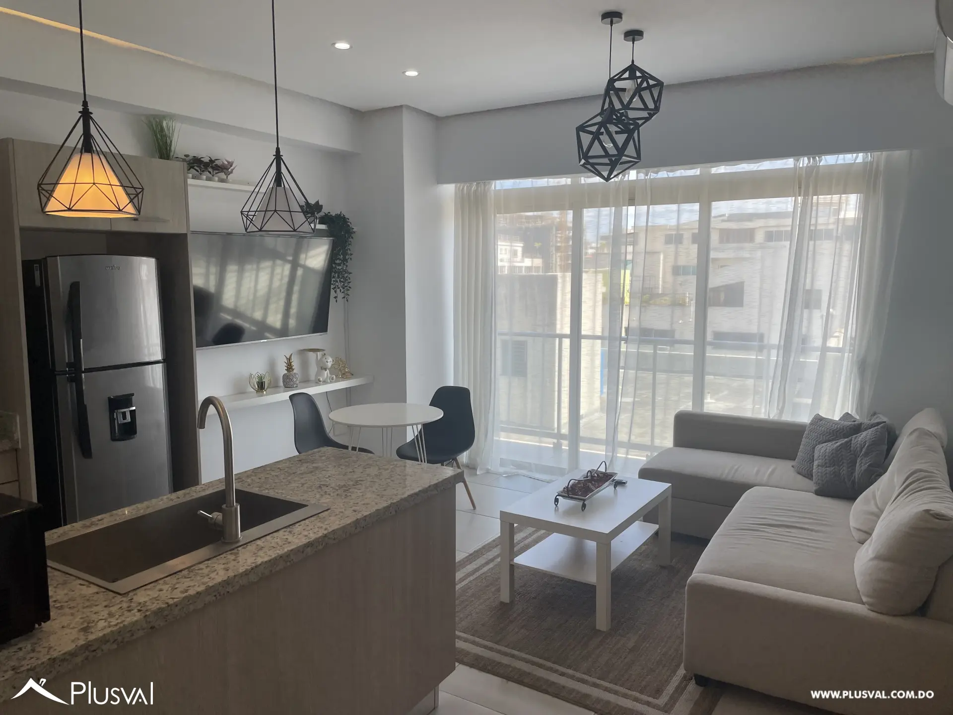 Apartamento Amueblado Moderno de 1 Hab. Centrico. en NACO 501975