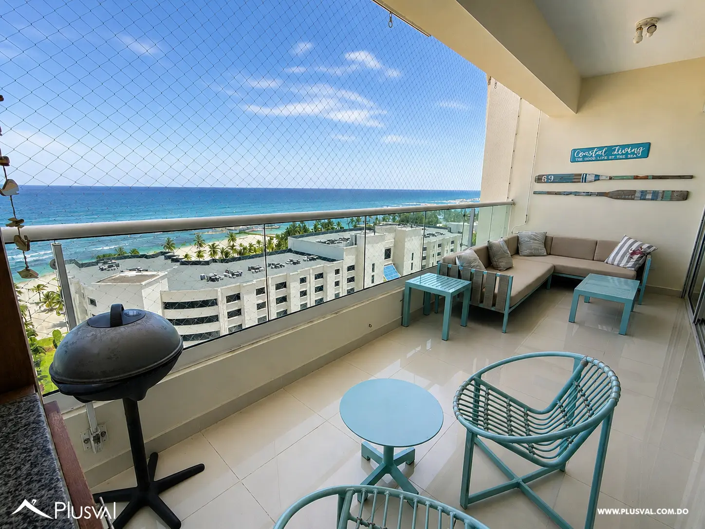 Exclusivo apartamento con espectacular vista al mar desde todas sus áreas | Villa Palmera Ocean Front 516234