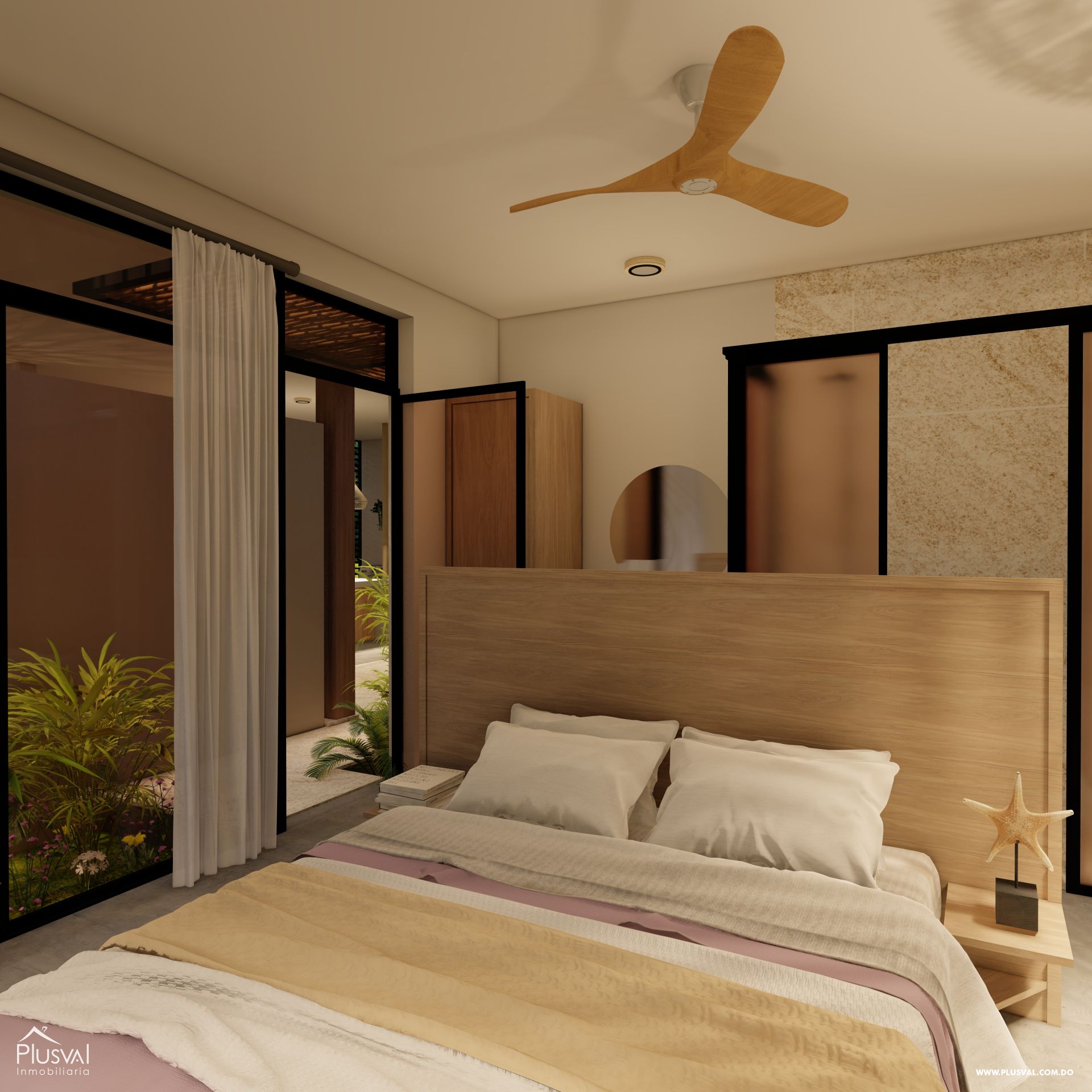 Villas en Bávaro, amplios metrajes de solar, una distribución integradas con la naturaleza. 348692