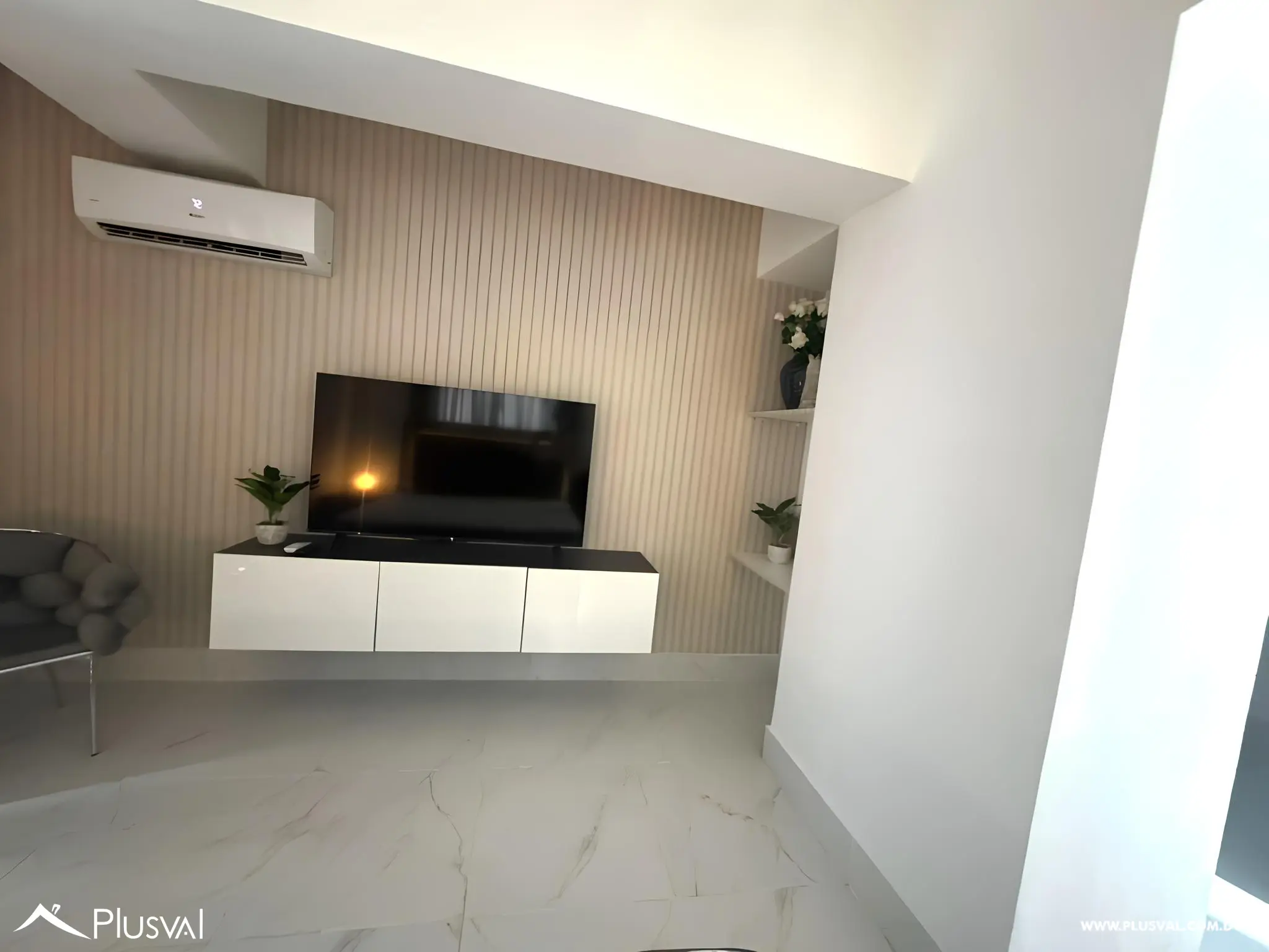 Alquiler apartamento amueblado 2 habitaciones en Ens. Piantini 491527