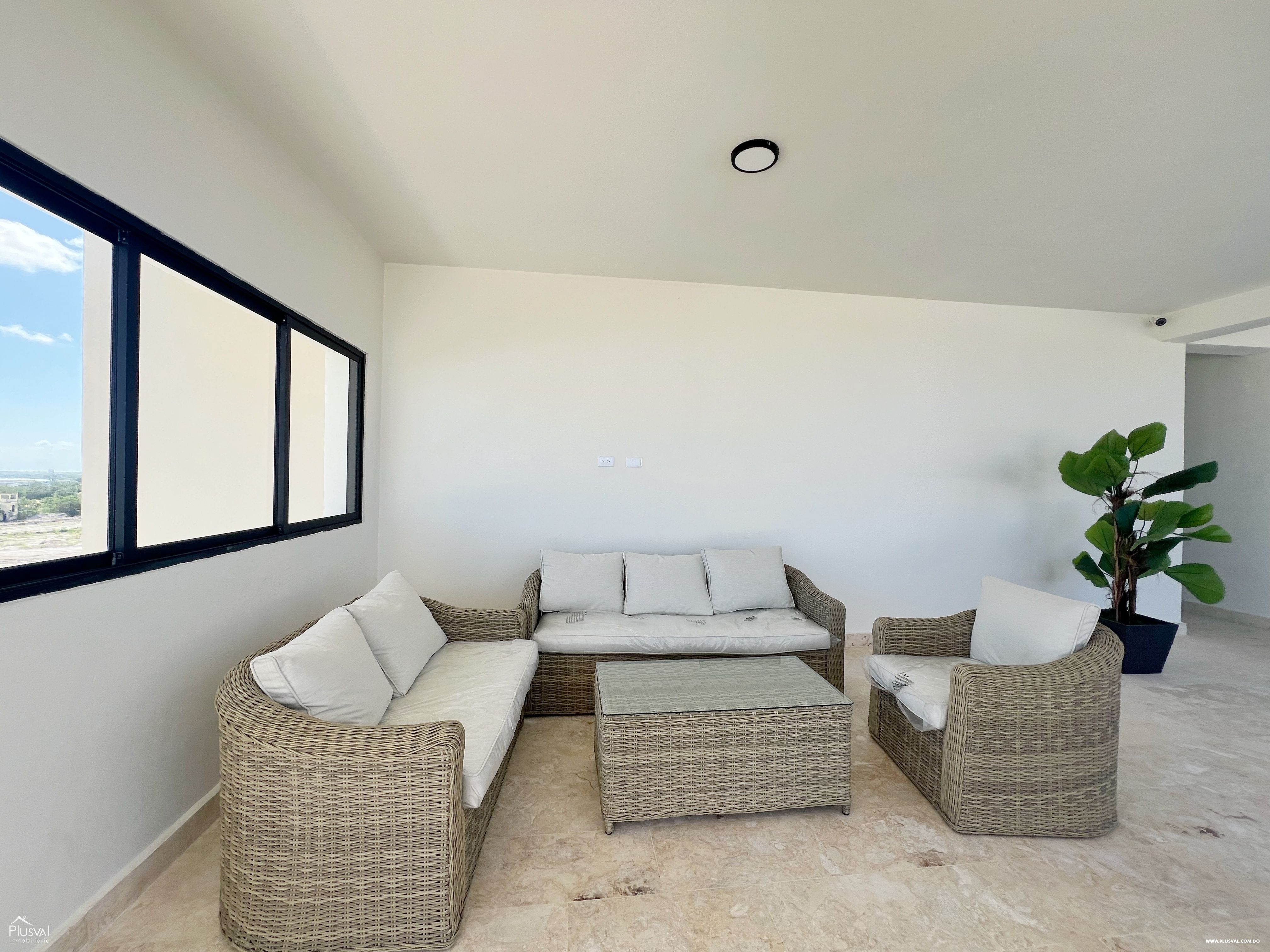 Apartamento de 1 habitación en alquiler en Bavaro 423692