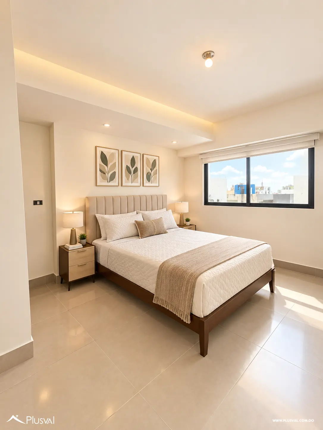 Apartamento en venta de 3 habitaciones en Evaristo Morales 531636