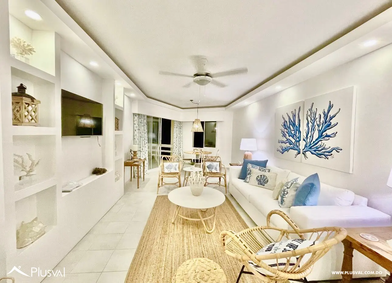 Hermoso apartamento amueblado en venta en Juan Dolio 517865