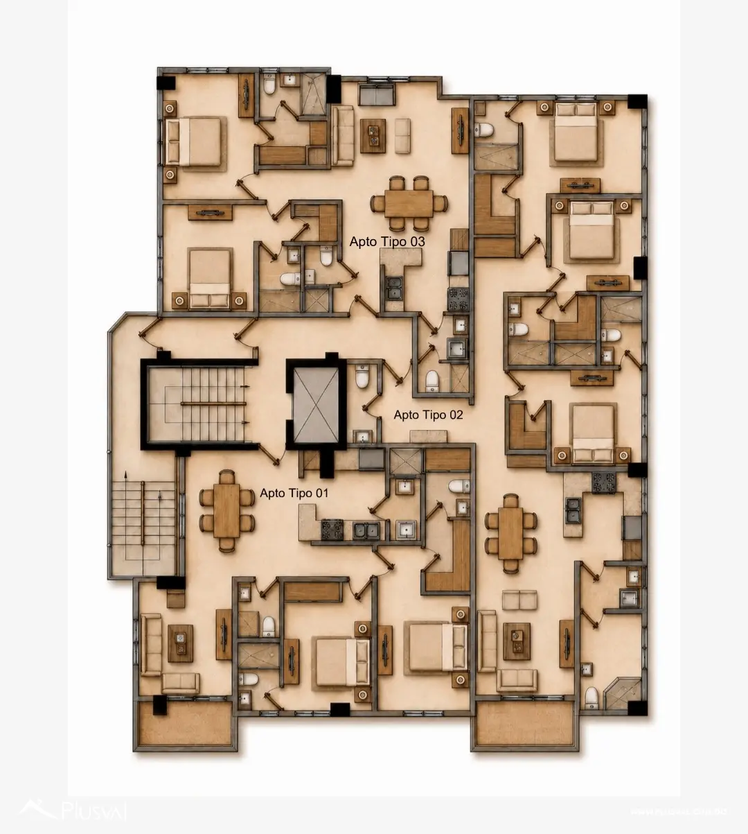 Proyecto de apartamentos en los Restauradores con Jacuzzi y Gimnasio 510526