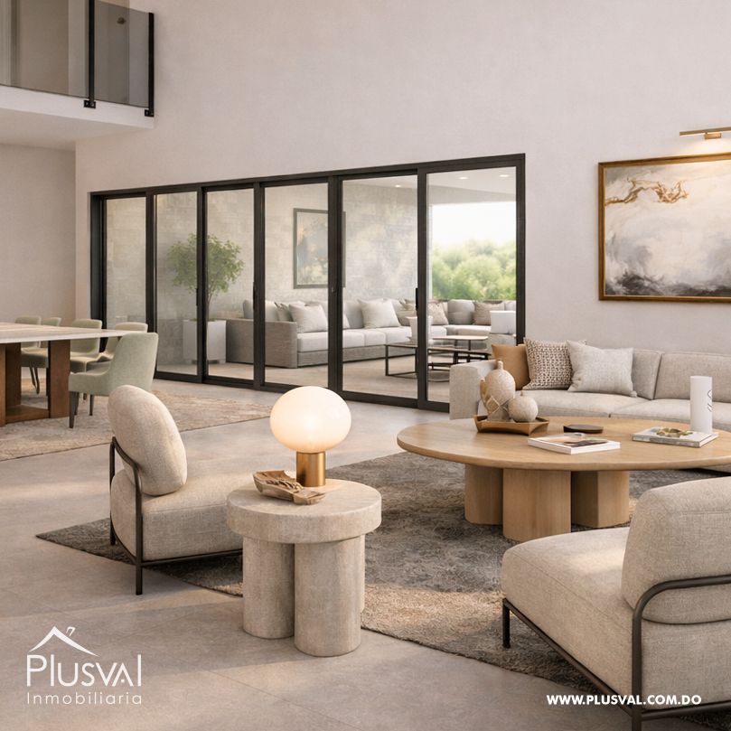 Elegante casa de dos niveles en Venta en Punta Cana Village West 481766