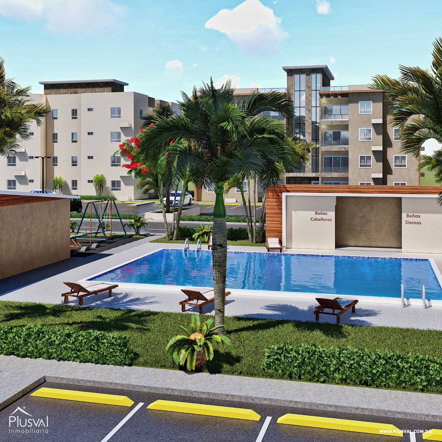 BOCA CHICA RESIDENCE: Proyecto de apartamentos en Boca Chica 486181