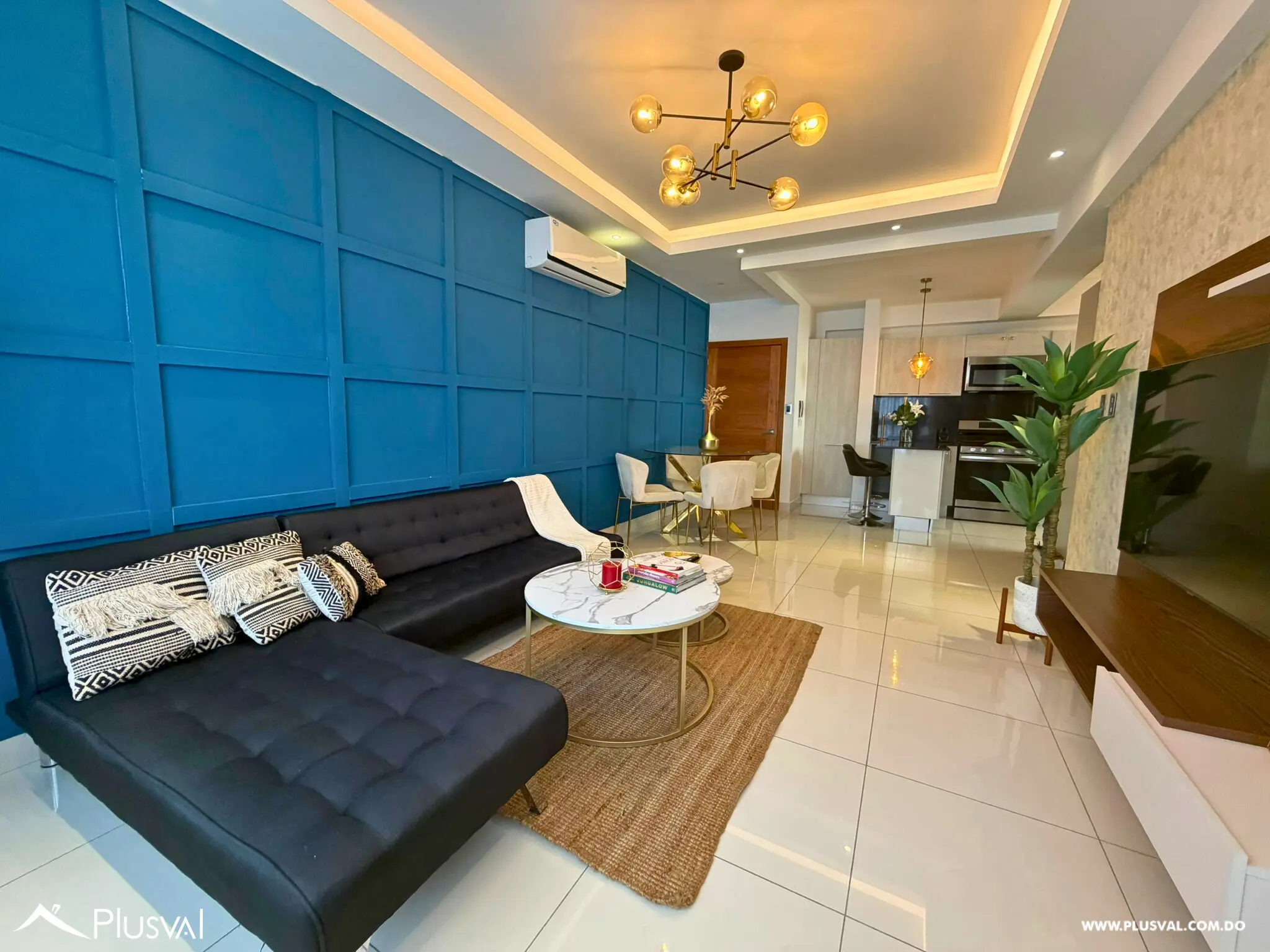 Apartamento amueblado en alquiler 482104