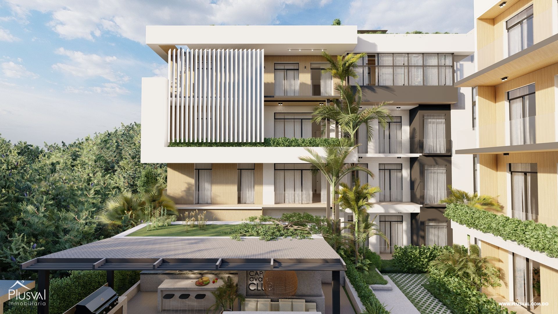 Apartamentos con diseño moderno y exclusivo de 2 habitaciones ubicados en Punta Cana 375448