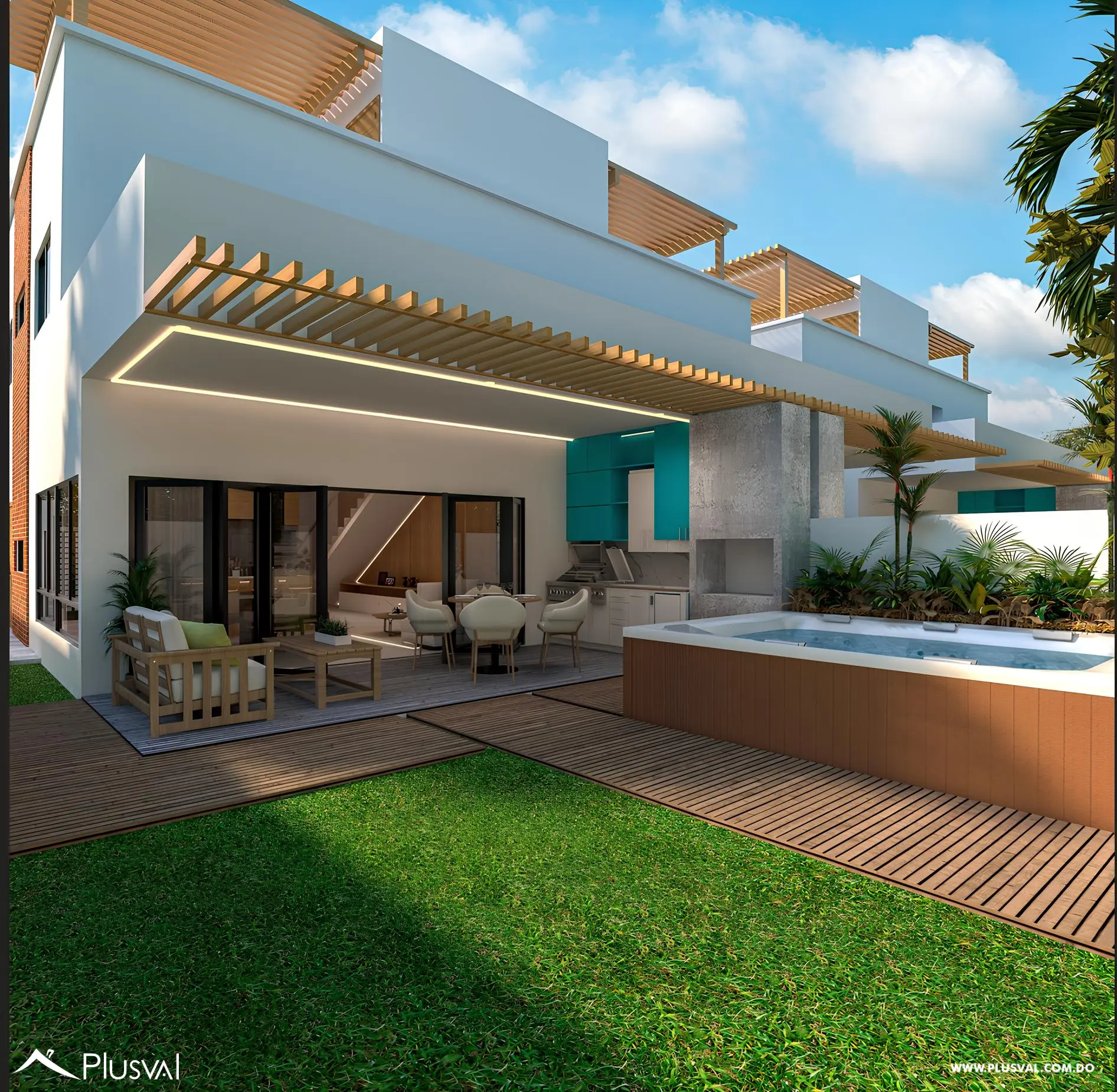 Proyecto Exclusivo de 7 Casas con Patio en Cuesta Brava 500531