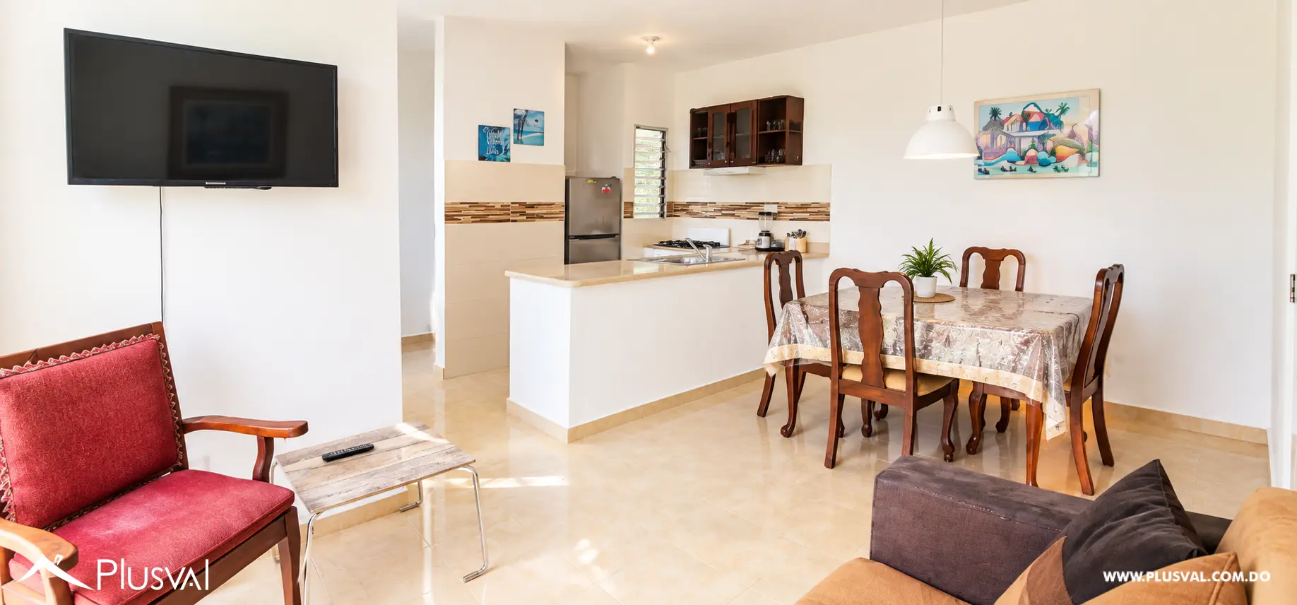 APARTAMENTO EN RENTA DE 2 HABITACIONES EN BÁVARO PUNTA CANA 528359