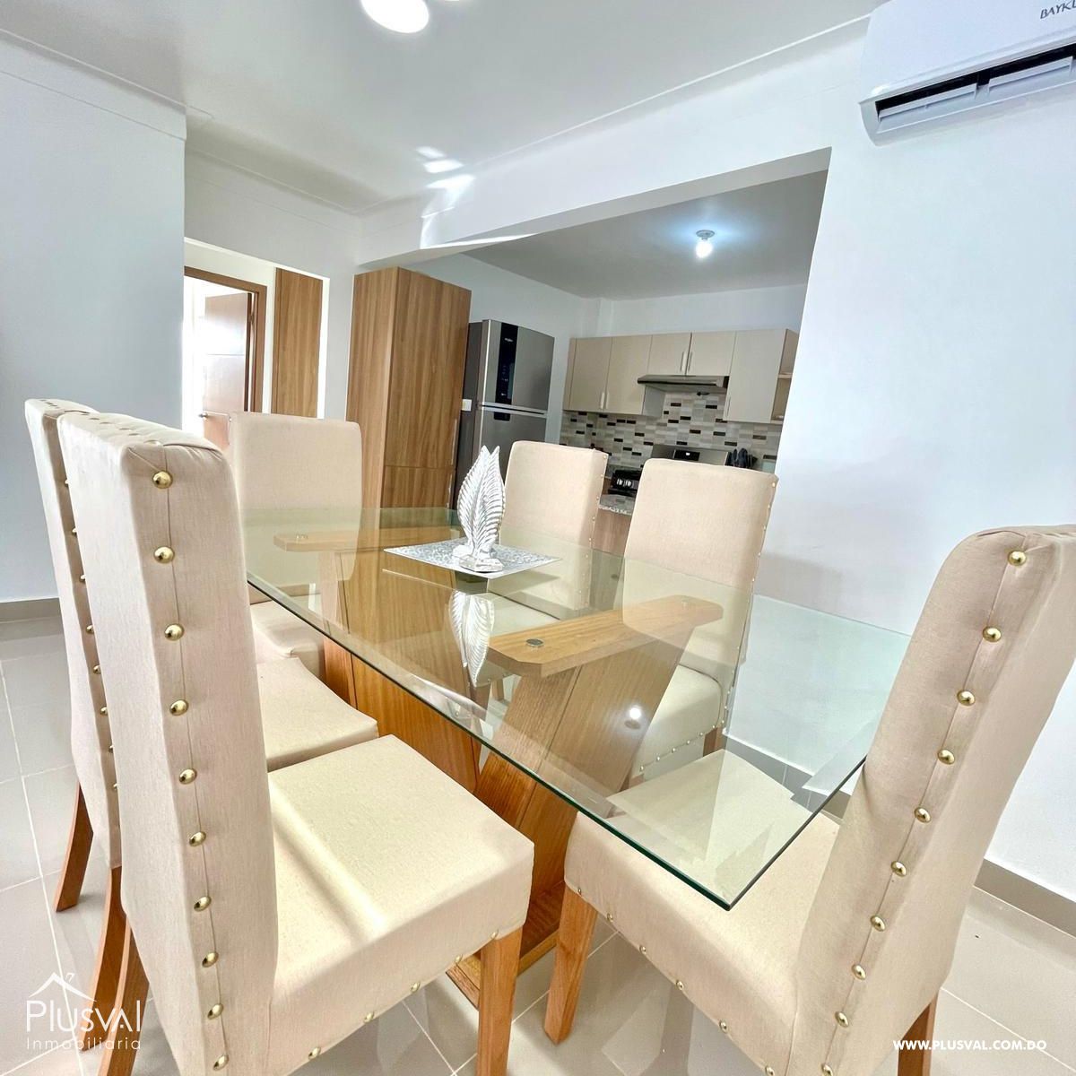 Apartamento en Alquiler Amueblado en Residencial Cerrado 399212