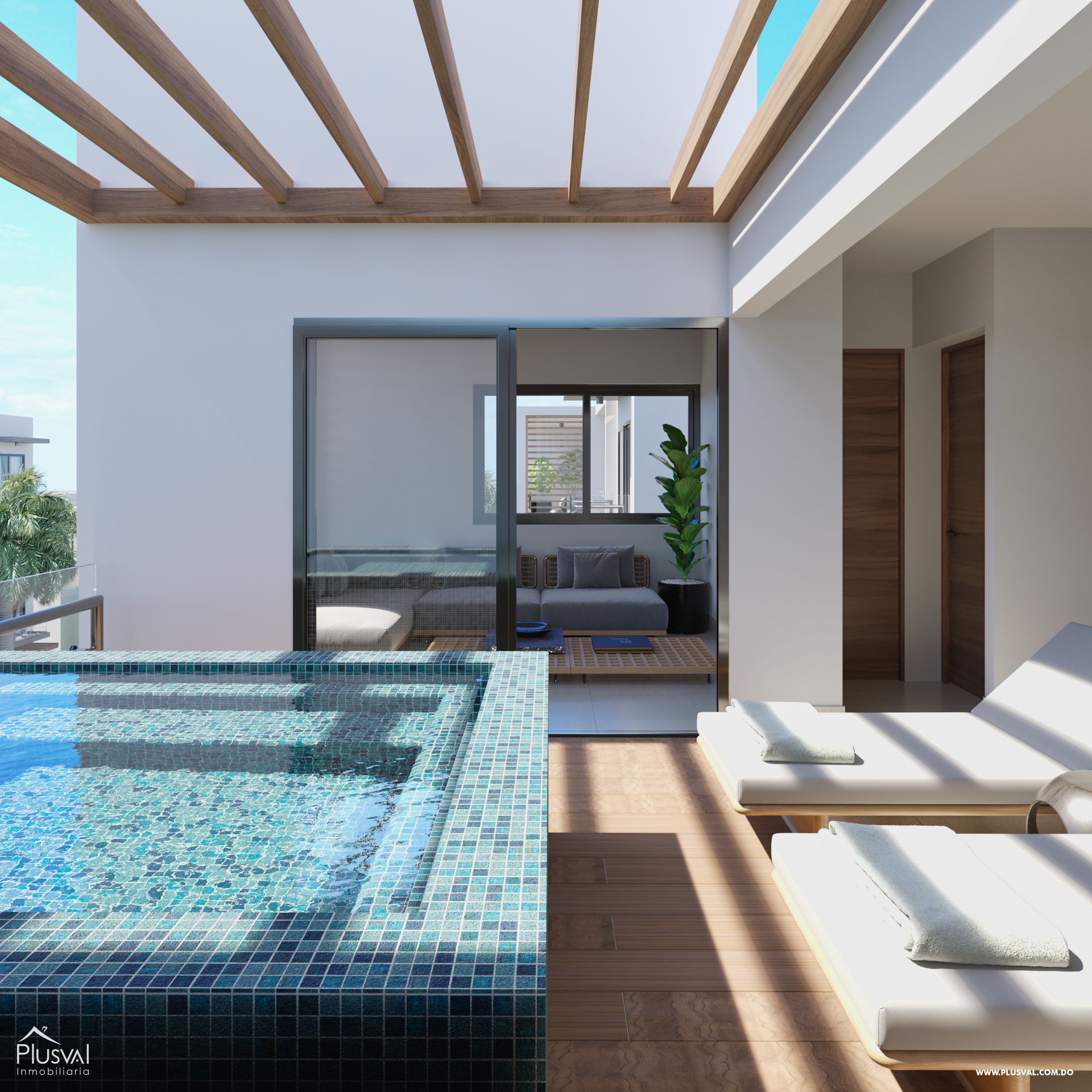 TownHouse y Apartamentos en Bávaro con vista a la piscina 185533