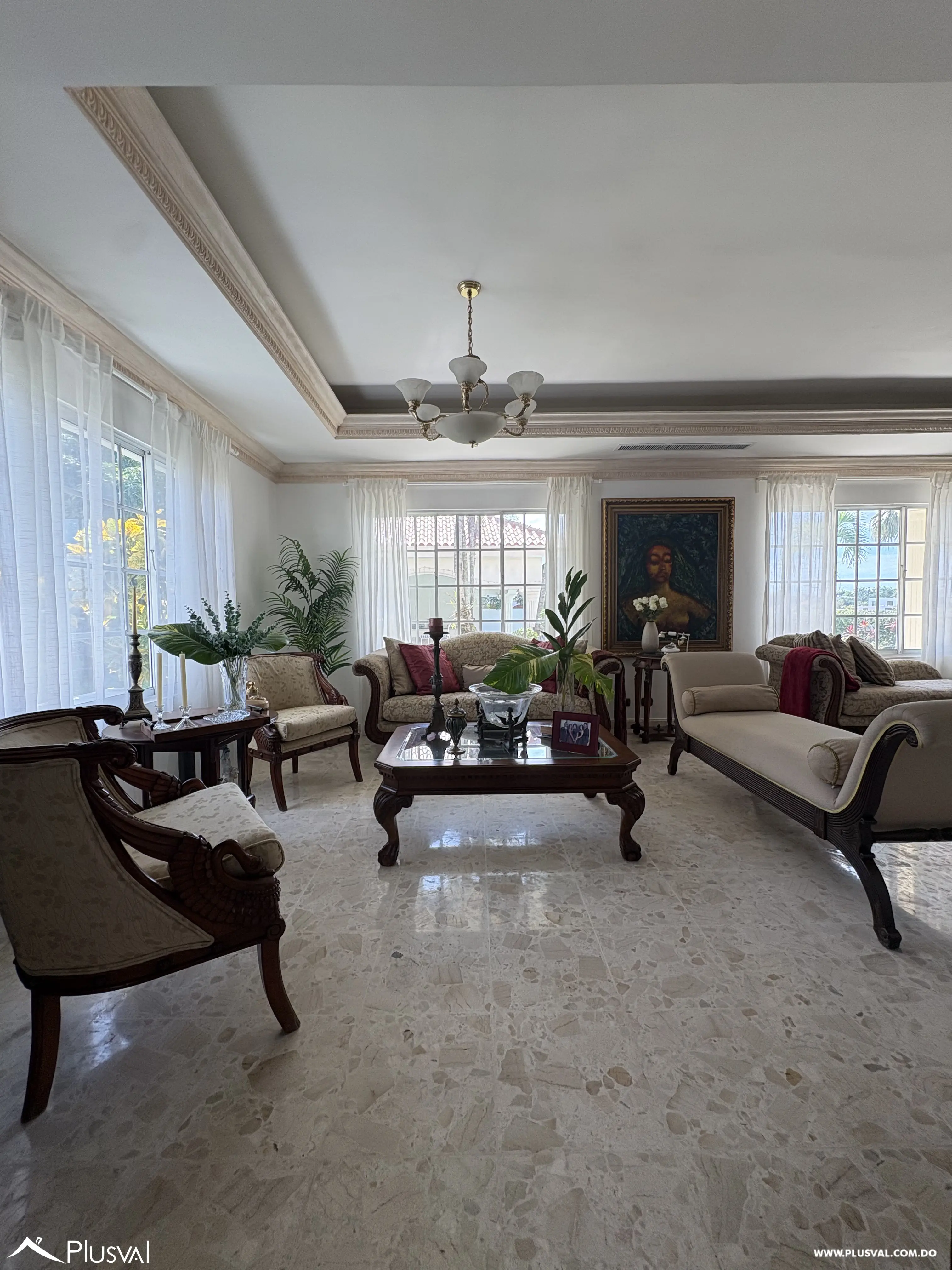 Casa en venta en Altos de Arroyo Hondo III con piscina y hermosa vista. 484702