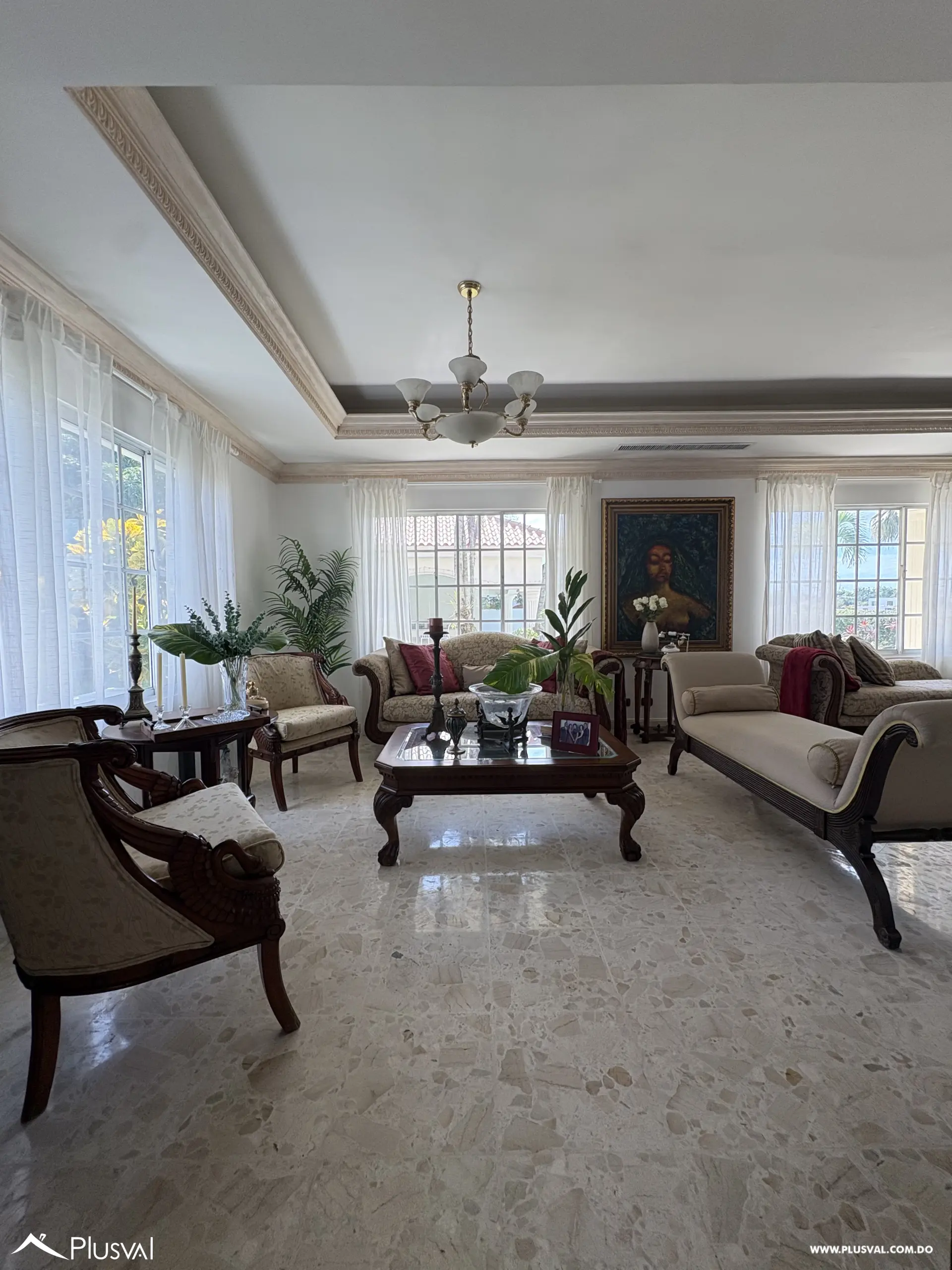 Casa en venta en Altos de Arroyo Hondo III con piscina y hermosa vista. 484702