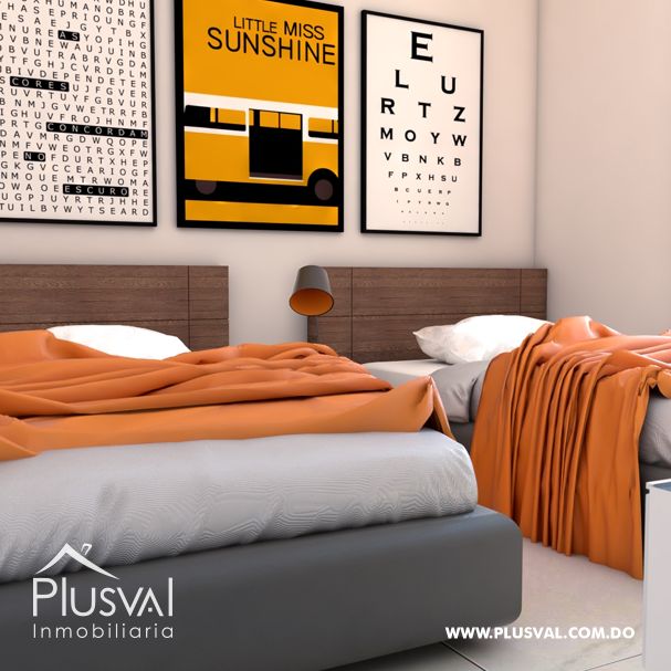 Moderno y Amplio Apartamento en Venta en Excelente Zona de Santiago 398231
